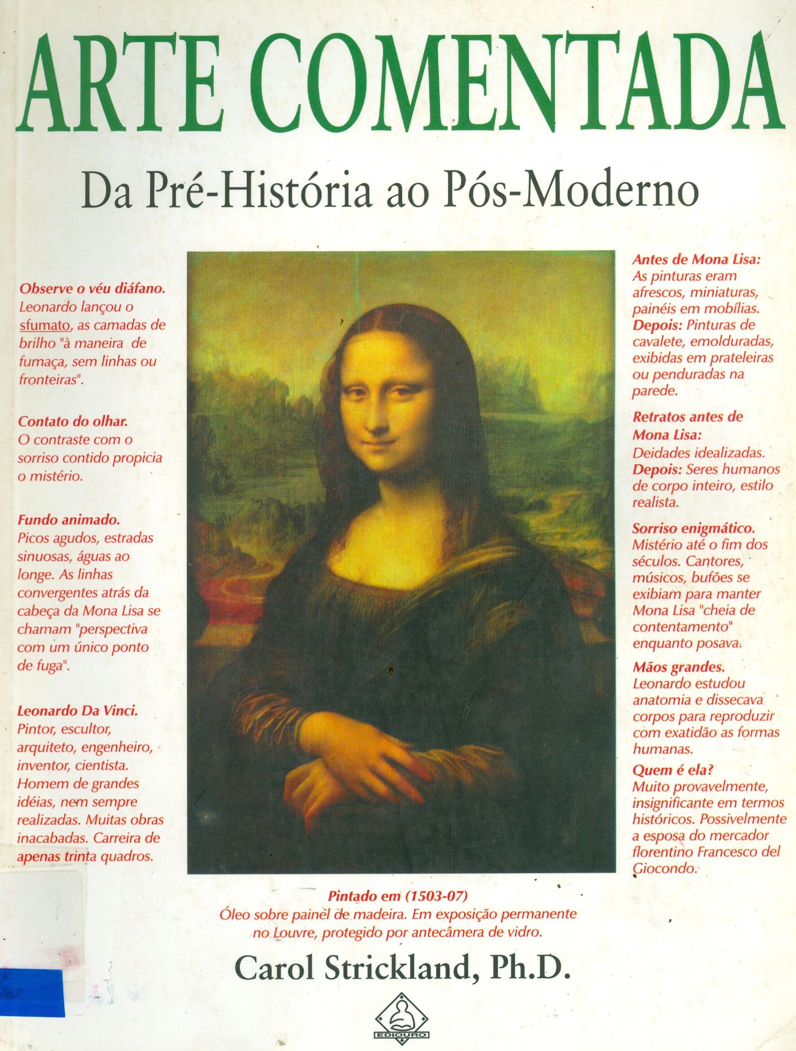 ARTE COMENTADA: DA PRÉ-HISTÓRIA AO PÓS-MODERNO