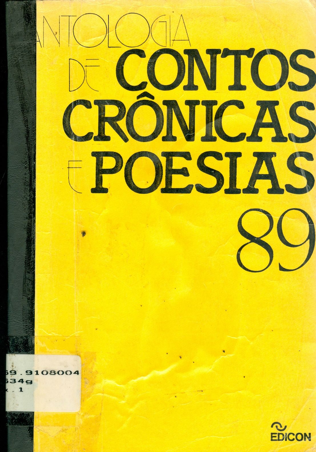 ANTOLOGIA, CONTOS, CRÔNICA E POESIAS 89