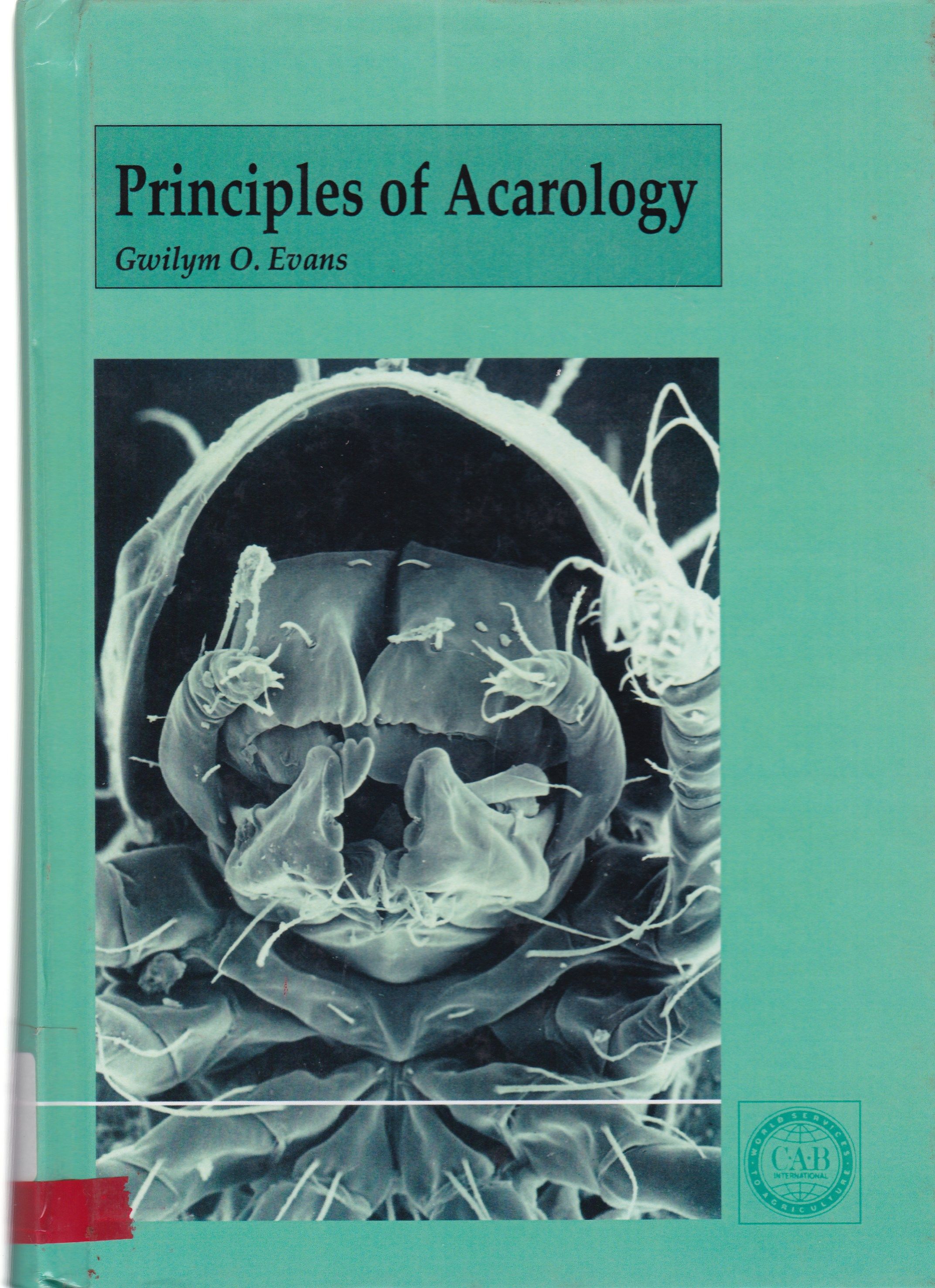 PRINCIPLES OF ACAROLOGY