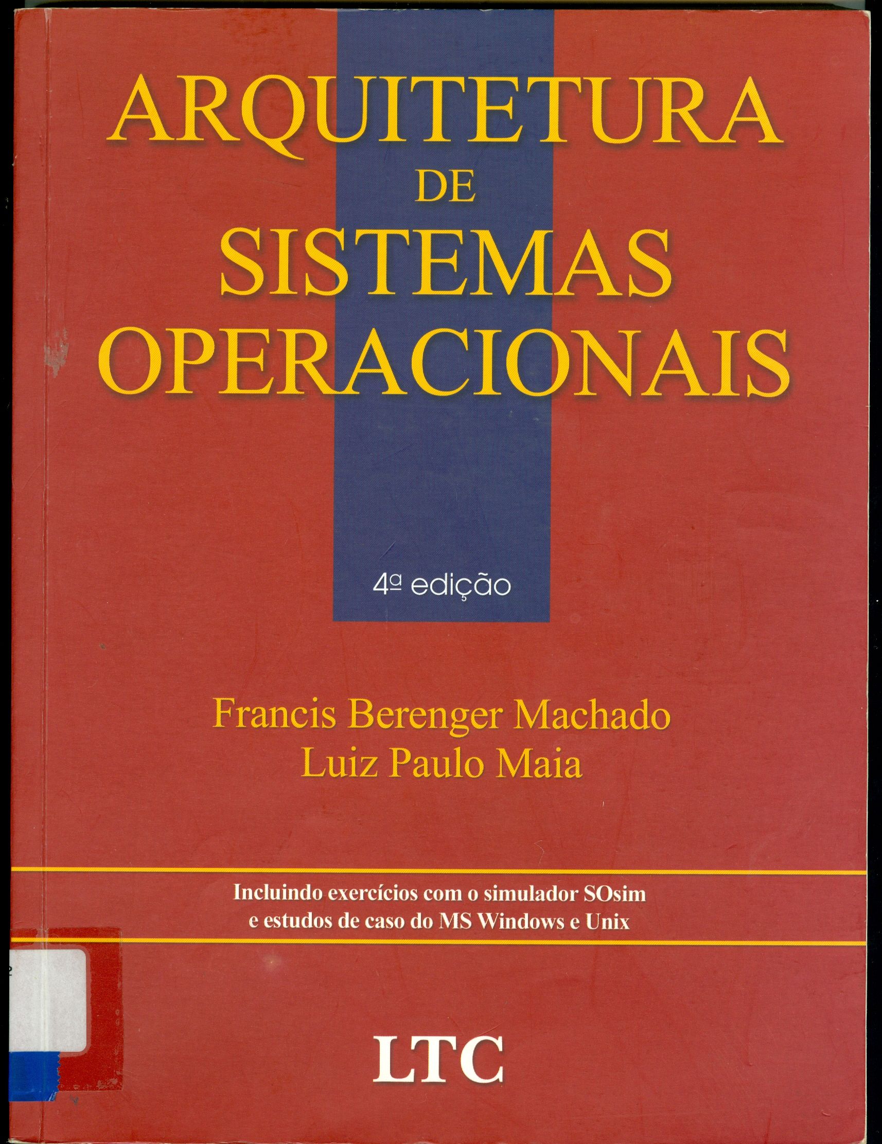 ARQUITETURA DE SISTEMAS OPERACIONAIS