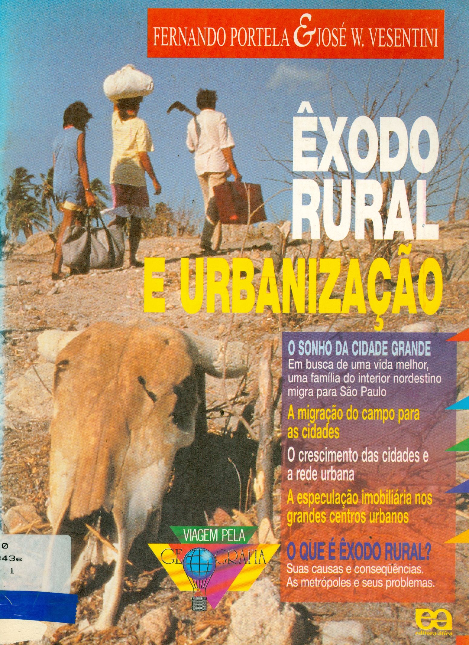 ÊXODO RURAL E URBANIZAÇÃO