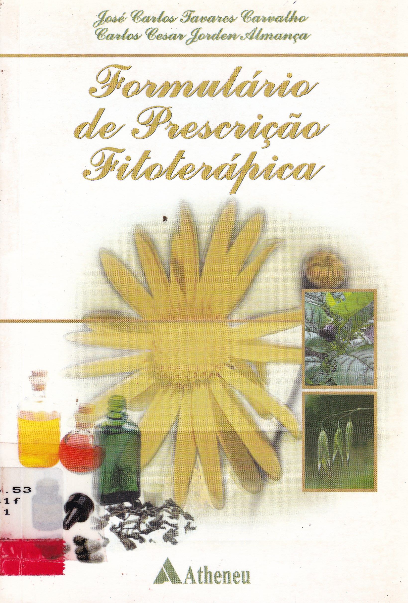 FORMULÁRIO DE PRESCRIÇÃO FITOTERÁPICA
