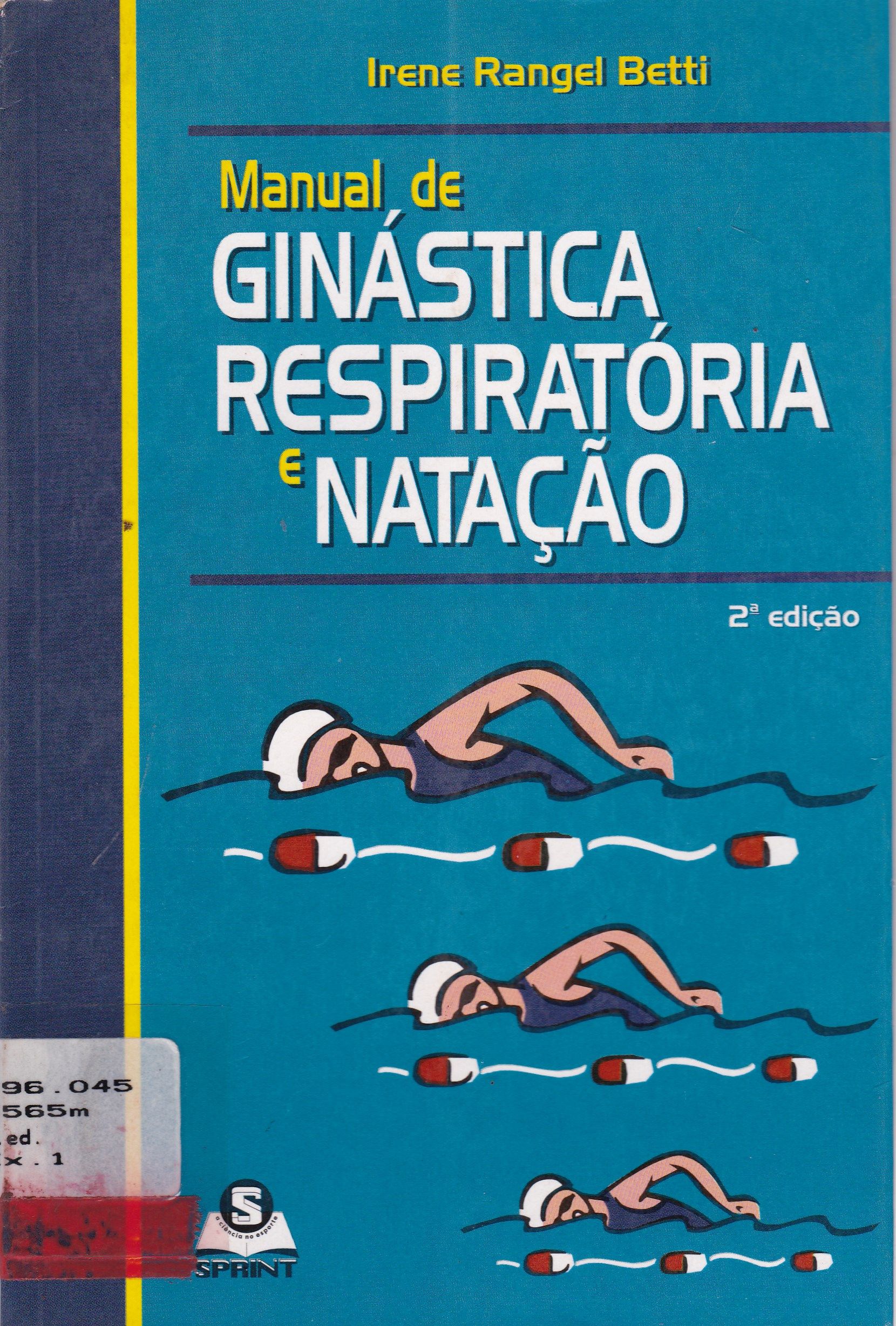 MANUAL DE GINÁSTICA RESPIRATÓRIA E NATAÇÃO