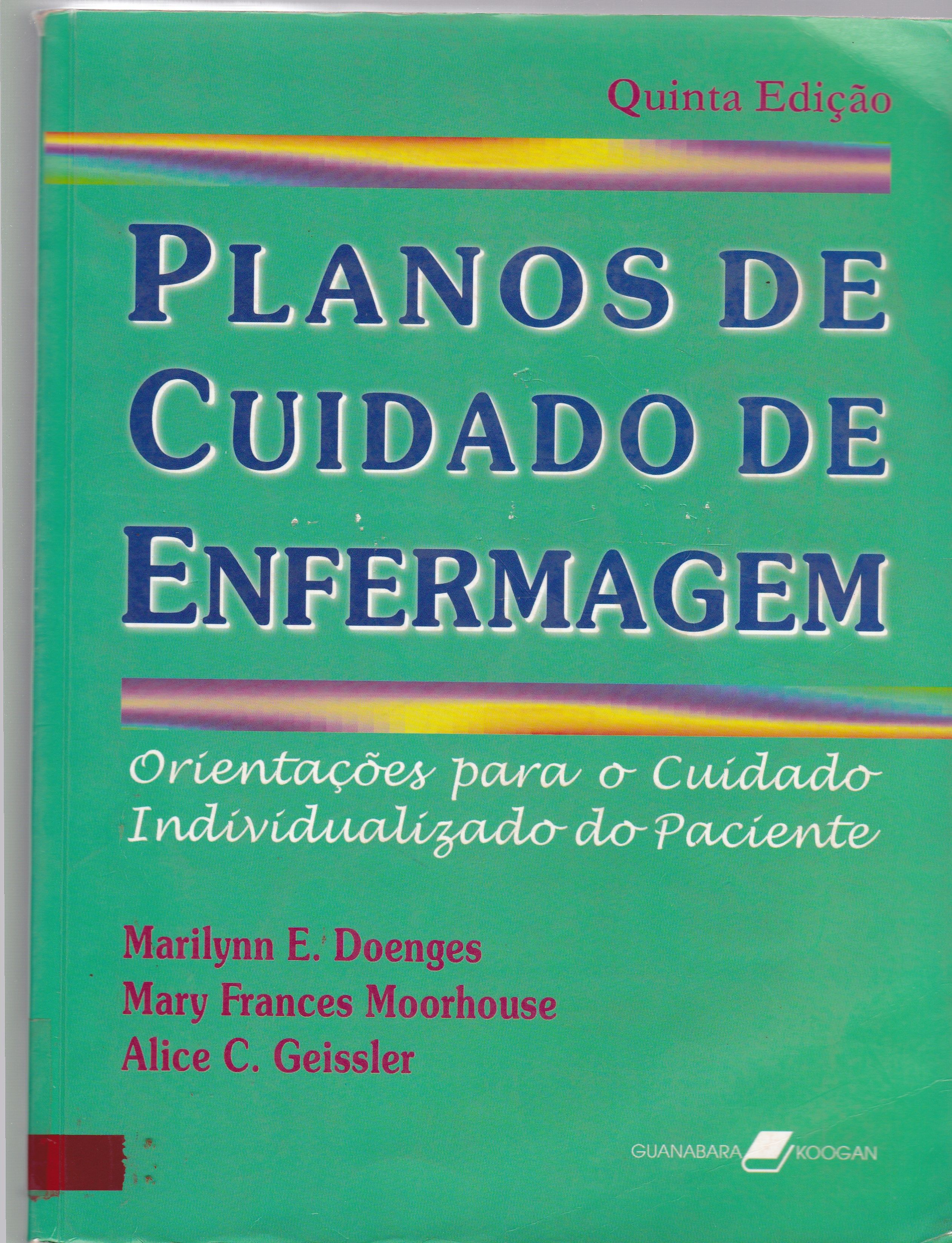 PLANOS DE CUIDADO DE ENFERMAGEM: ORIENTAÇÕES PARA O CUIDADO INDIVIDUALIZADO DO PACIENTE