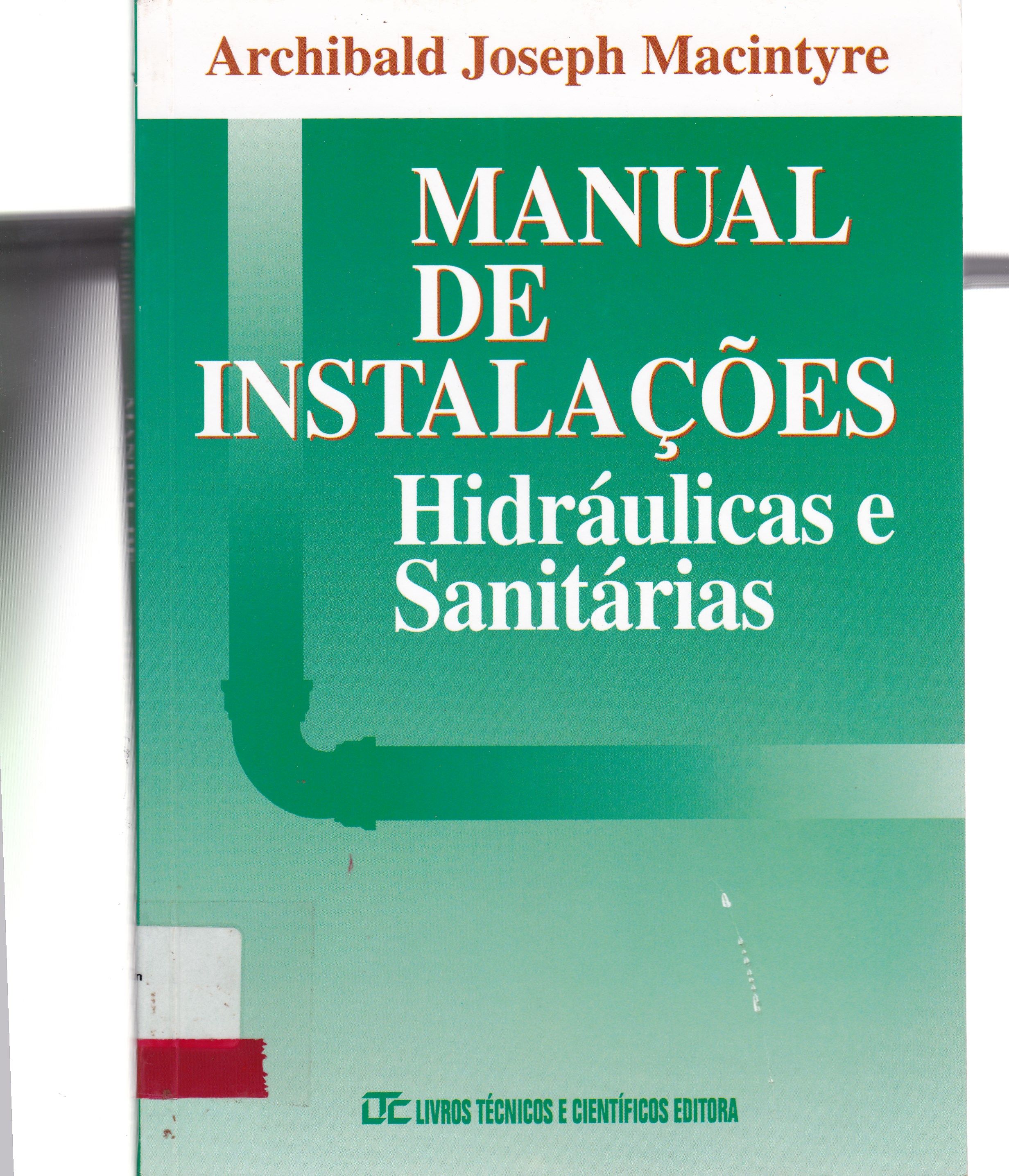 MANUAL DE INSTALAÇOES HIDRÁULICAS E SANITÁRIAS