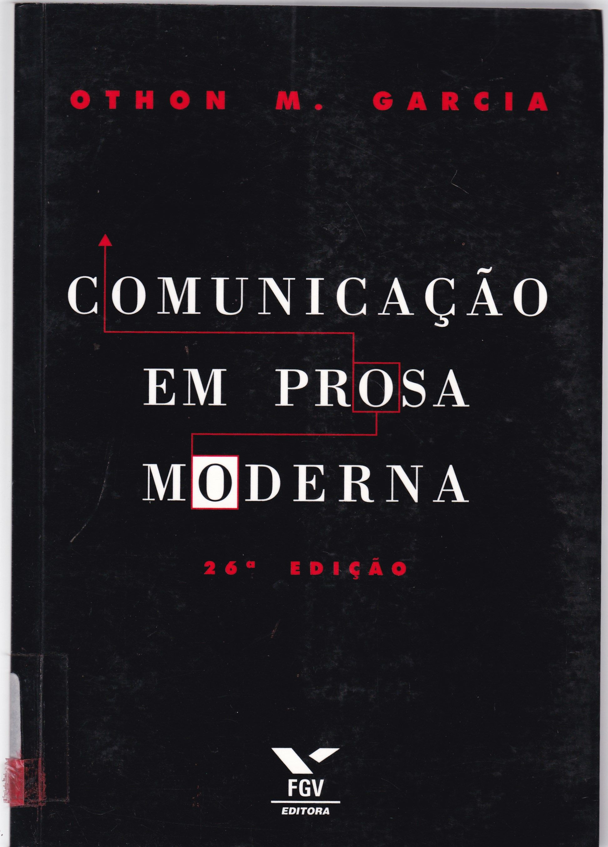COMUNICAÇÃO EM PROSA MODERNA
