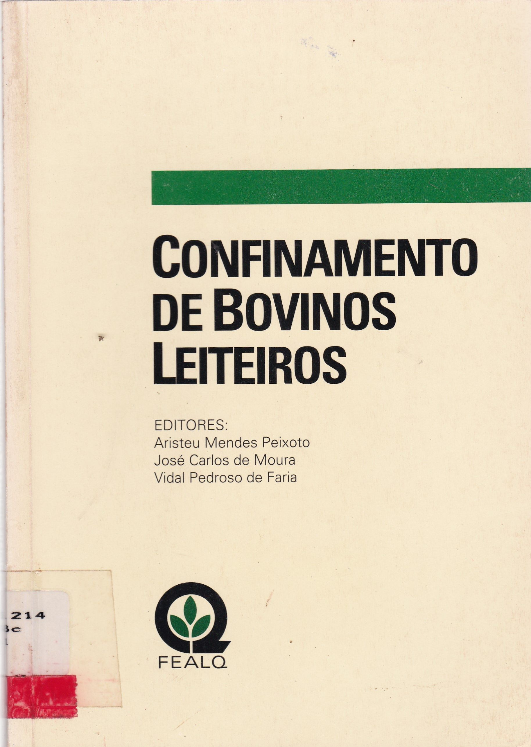 CONFINAMENTO DE BOVINOS LEITEIROS