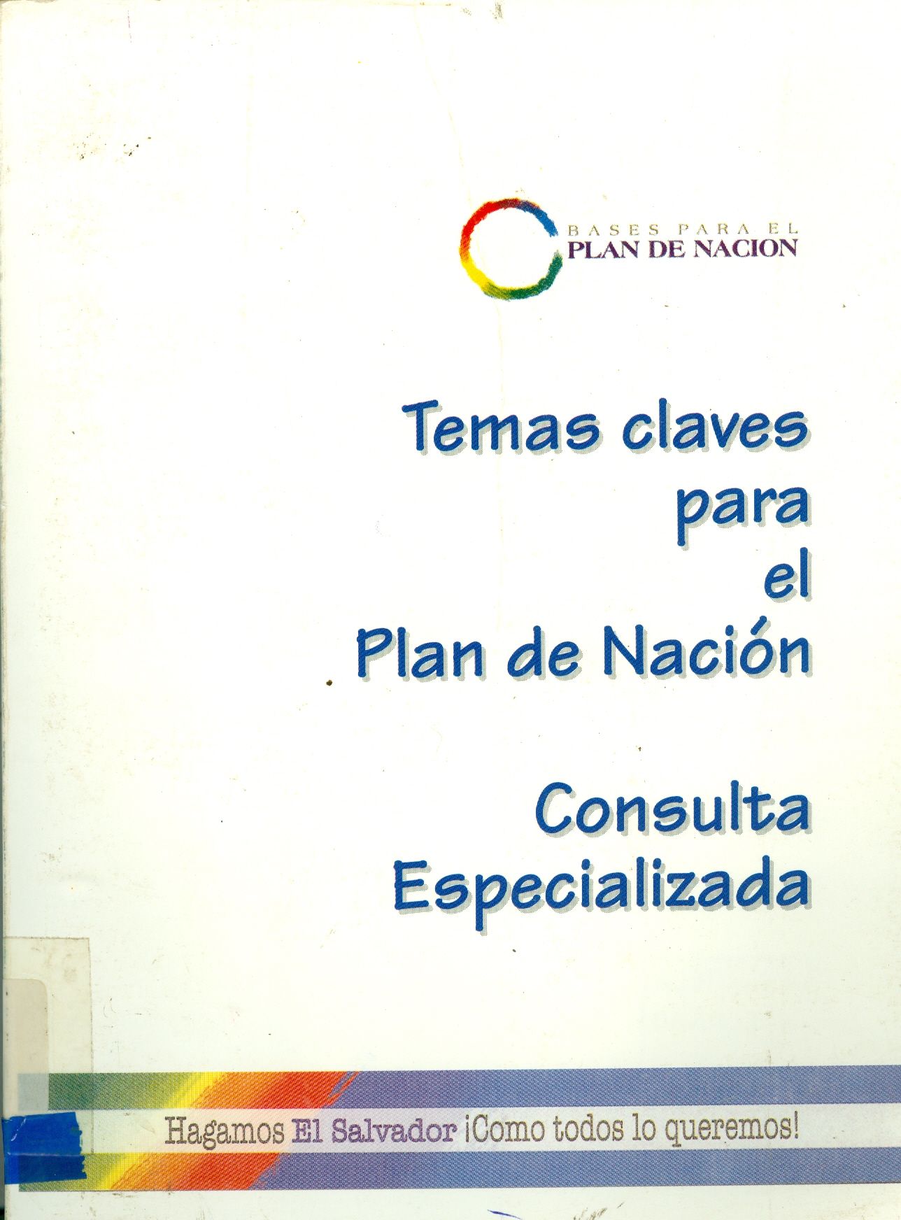 TEMAS CLAVES PARA EL PLAN DE NECIÓN: PROPUESTAS DE LAS MESAS ESPECIALIZADAS