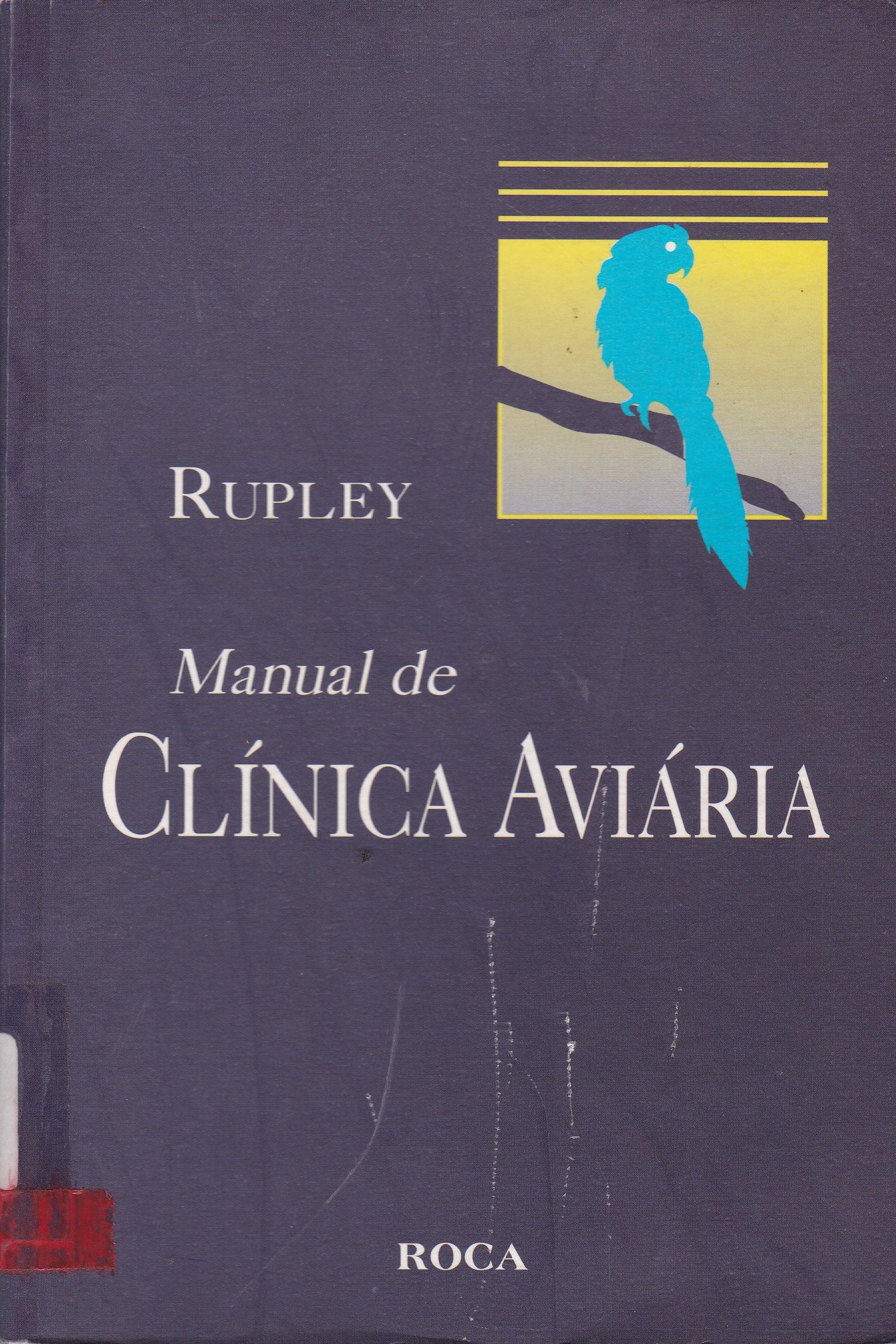 MANUAL DE CLÍNICA AVIÁRIA