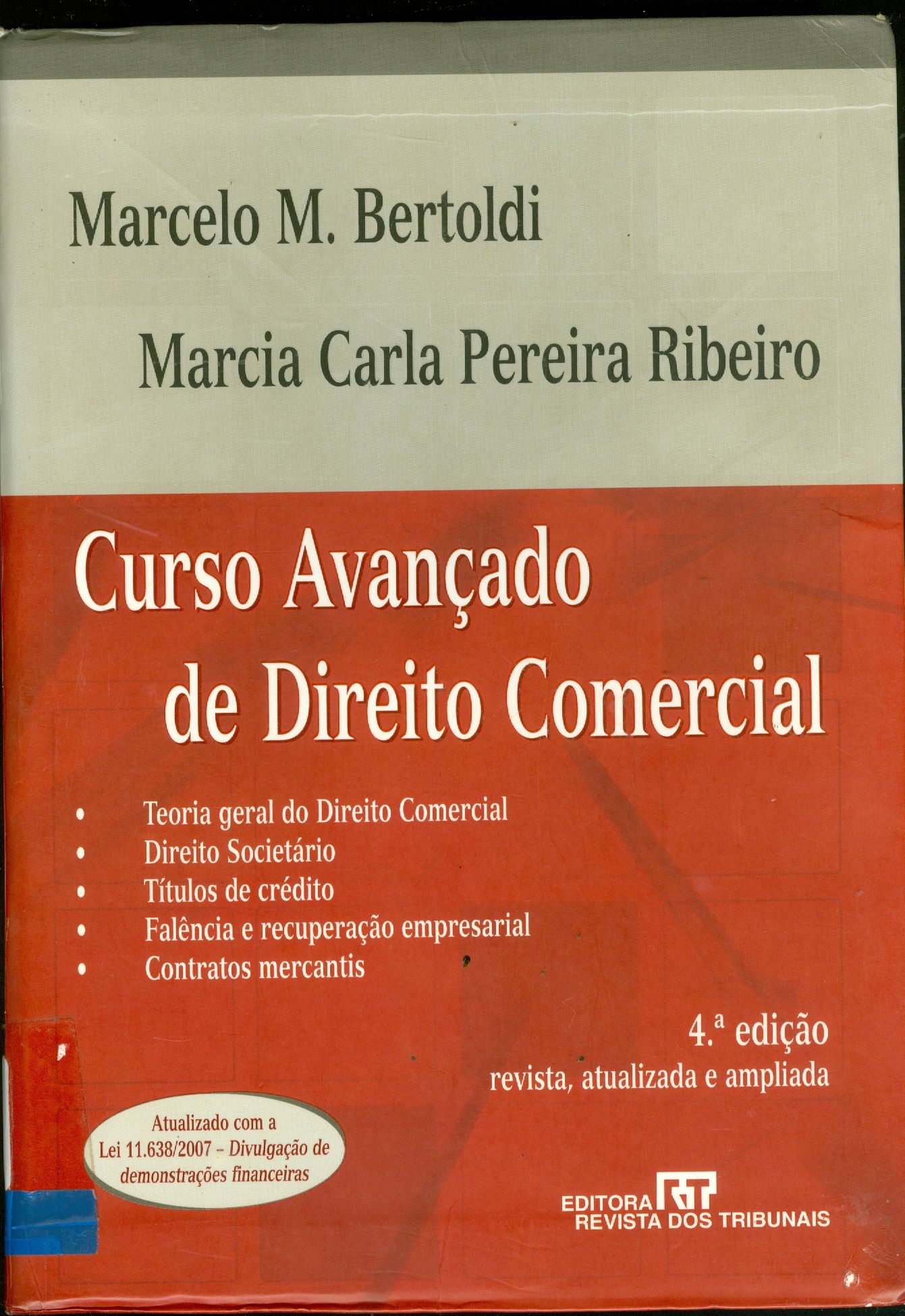 CURSO AVANÇADO DE DIREITO COMERCIAL