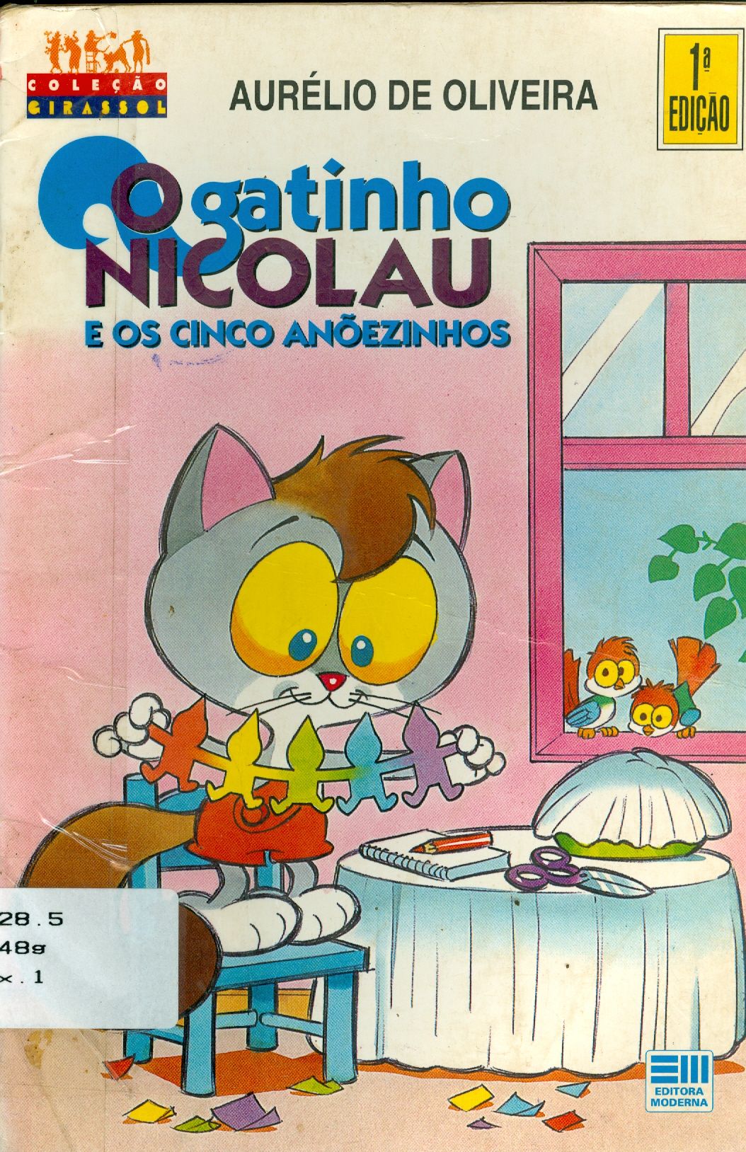O GATINHO NICOLAU E OS CINCO ANÃEZINHOS