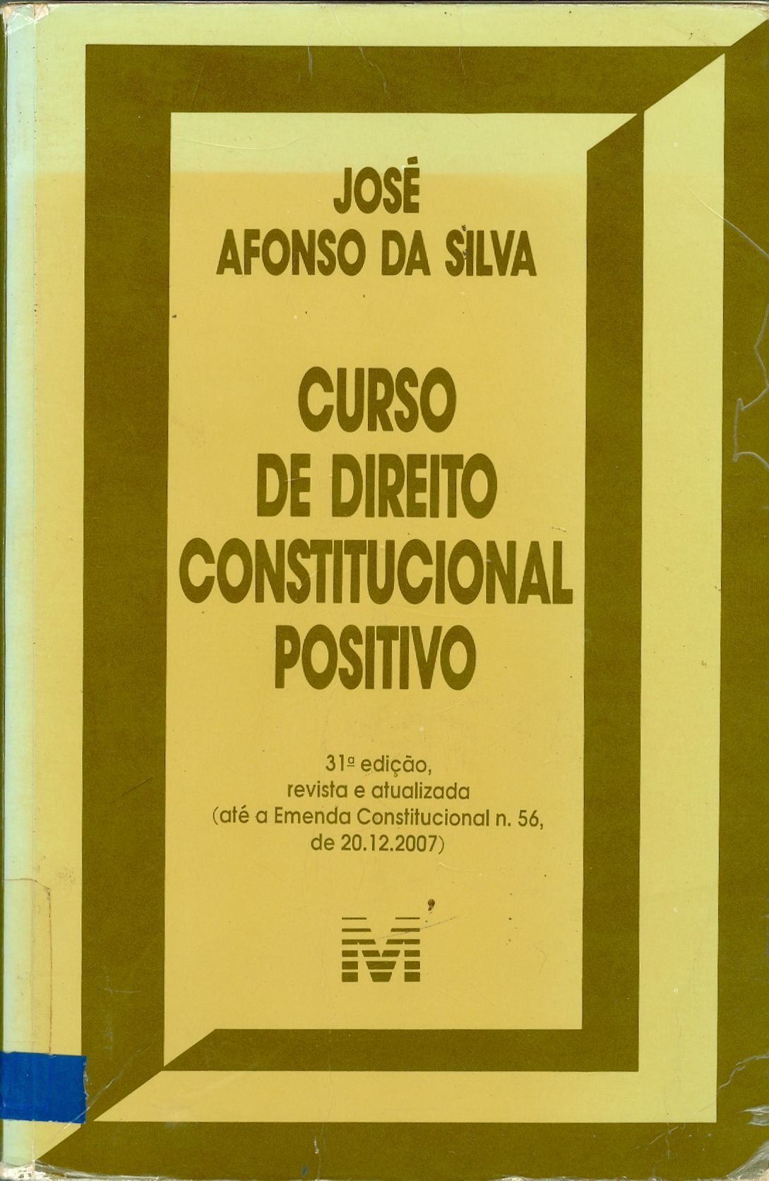 CURSO DE DIREITO CONSTITUCIONAL POSITIVO 