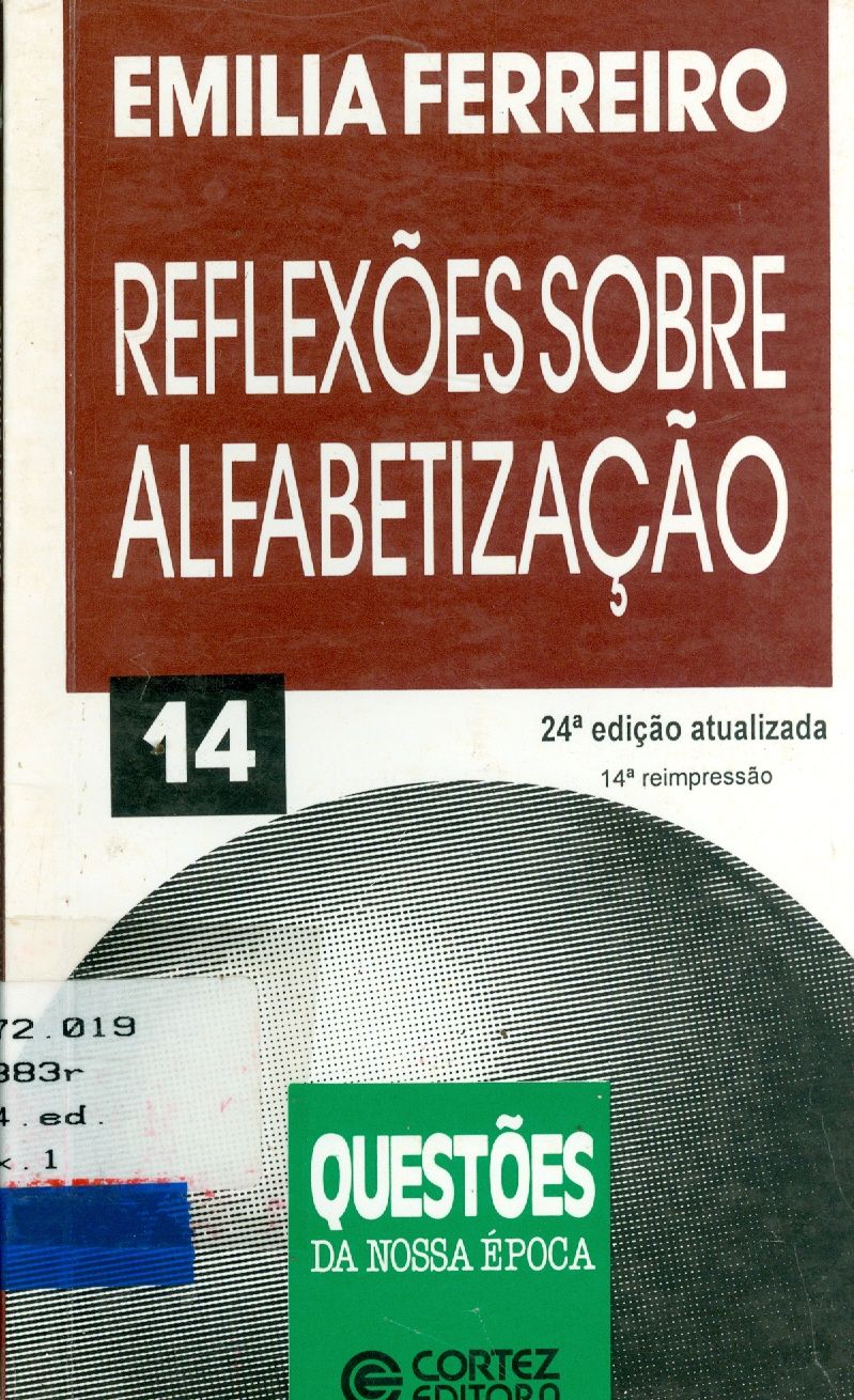 REFLEXÕES SOBRE ALFABETIZAÇÃO