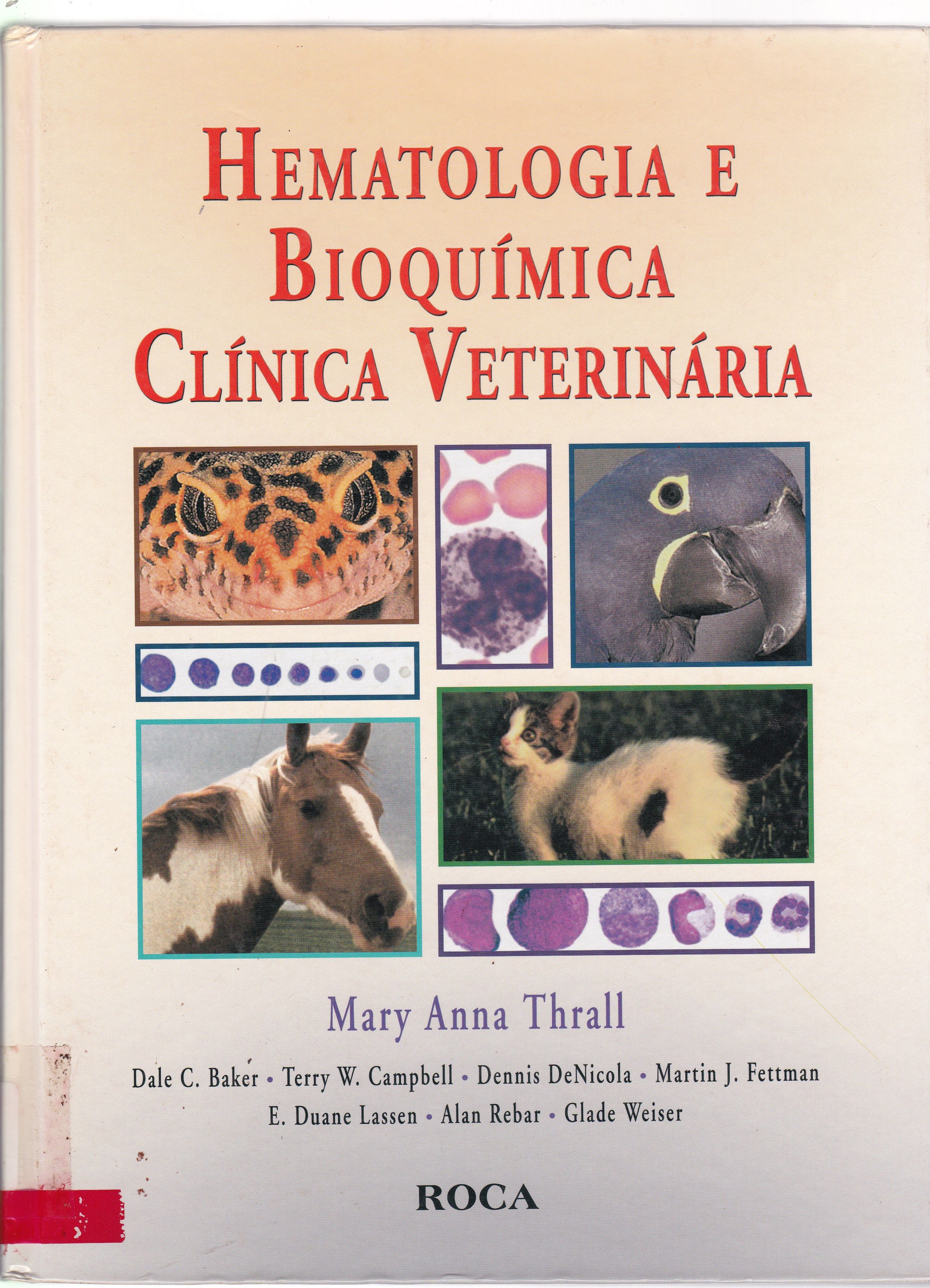 HEMATOLOGIA E BIOQUÍMICA CLÍNICA VETERINÁRIA