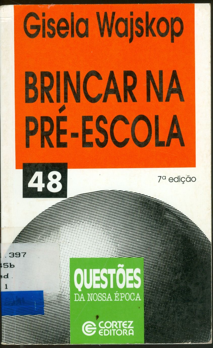 BRINCAR NA PRÉ-ESCOLA