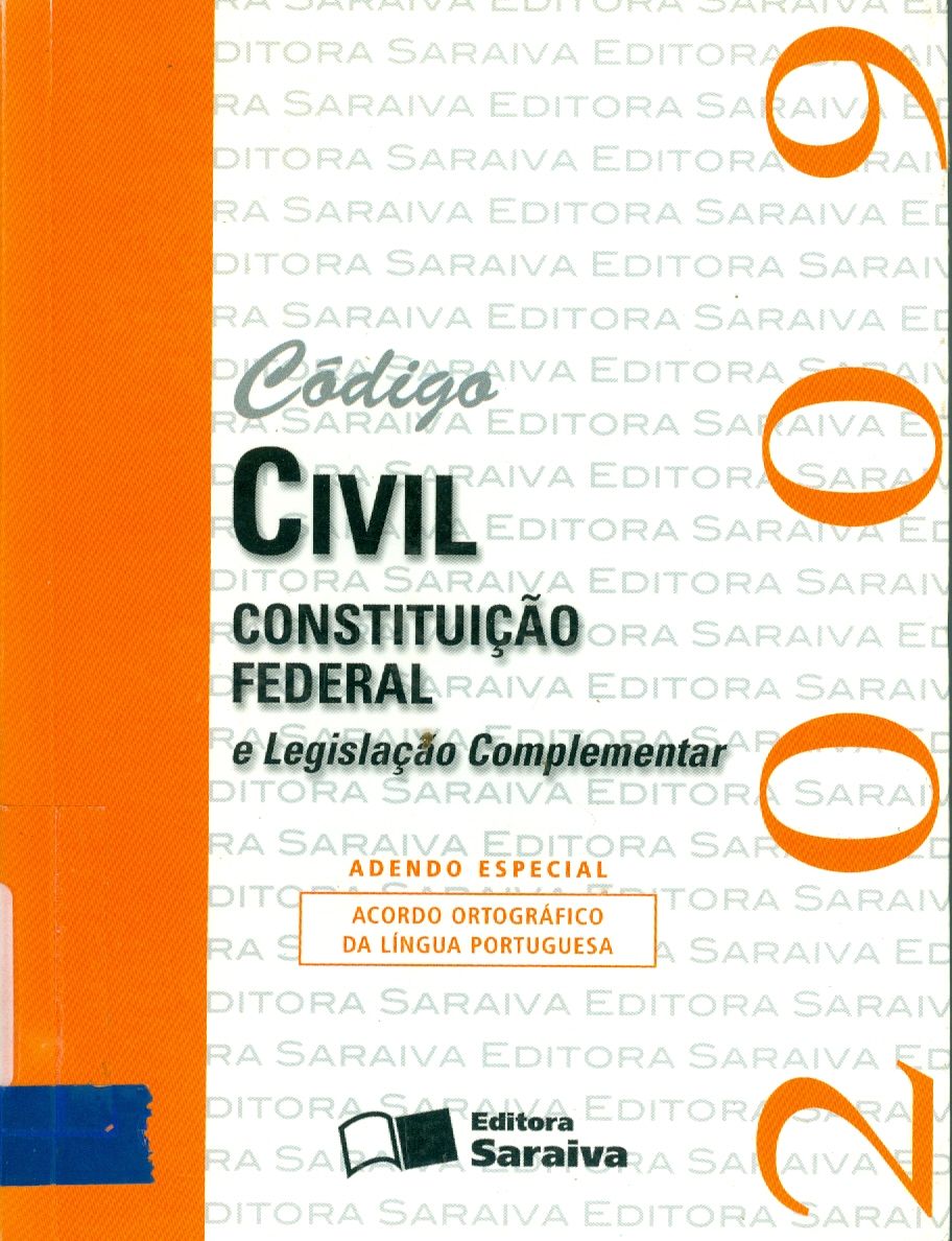 CÓDIGO CIVIL E CONSTITUIÇÃO FEDERAL
