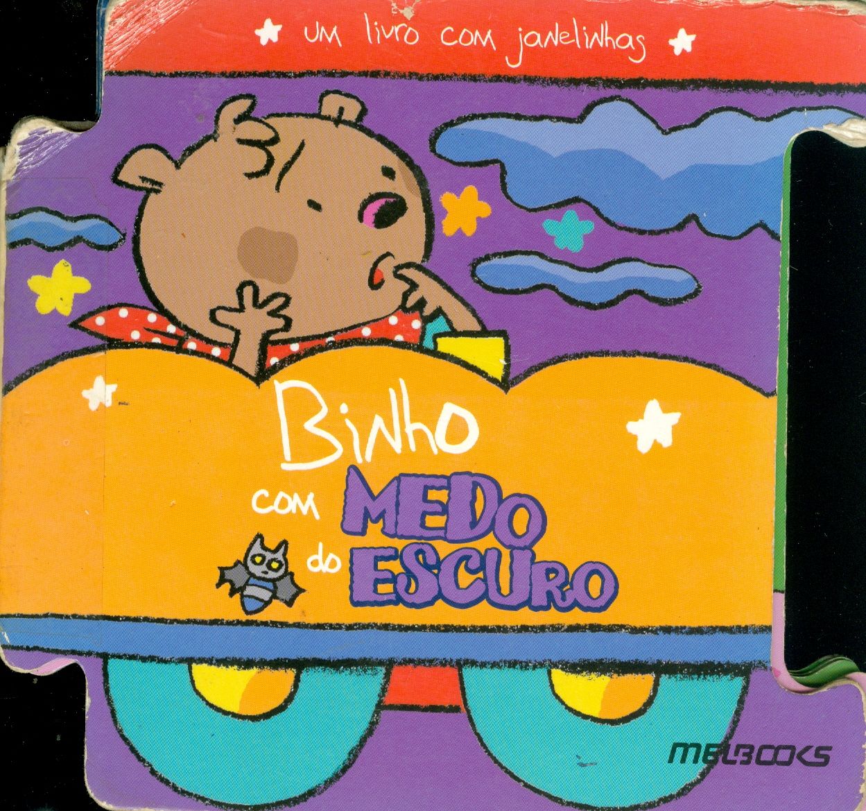 BINHO COM MEDO DE ESCURO: UM LIVRO COM JANELINHAS