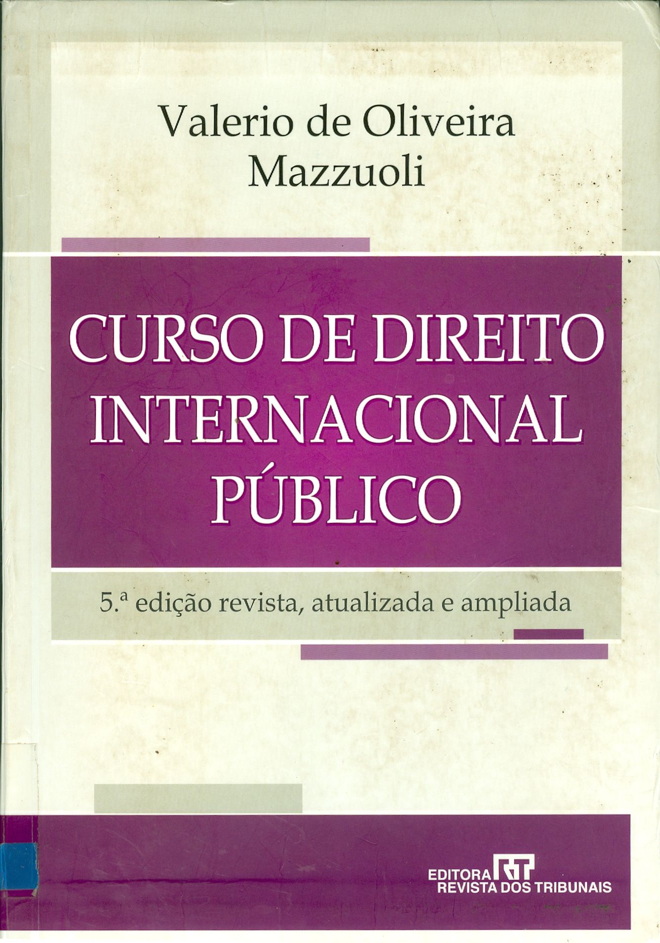 CURSO DE DIREITO INTERNACIONAL PÚBLICO