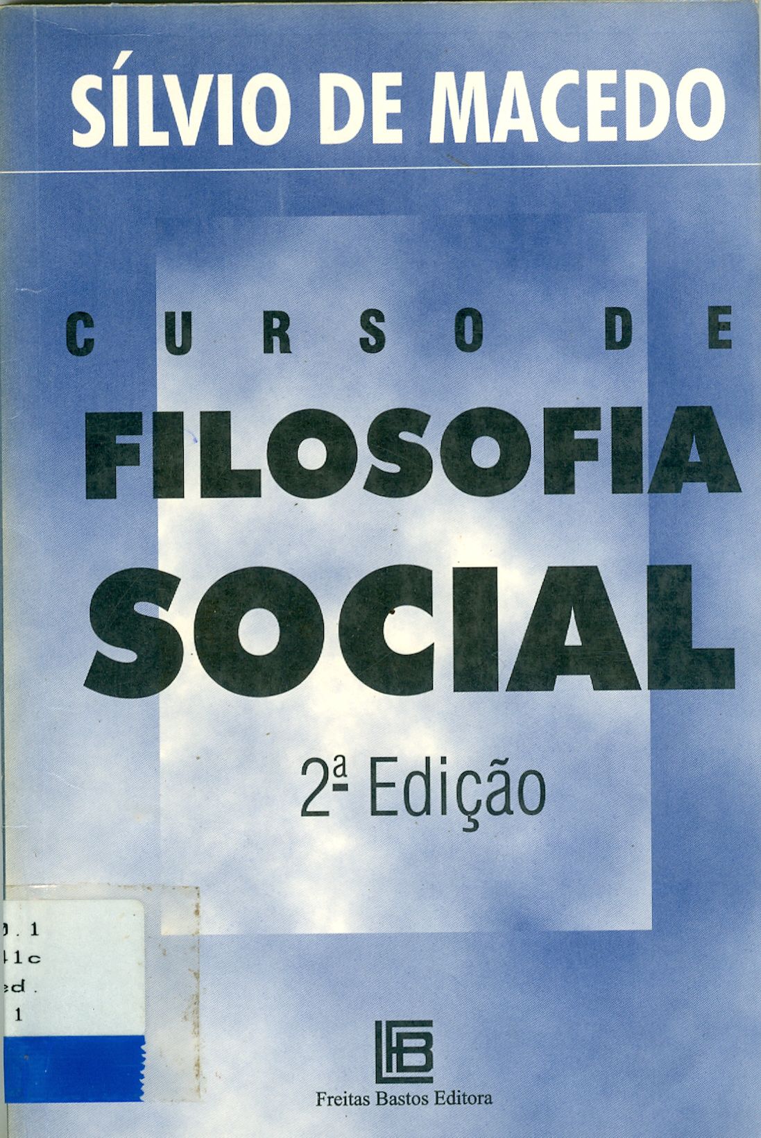 CURSO DE FILOSOFIA SOCIAL