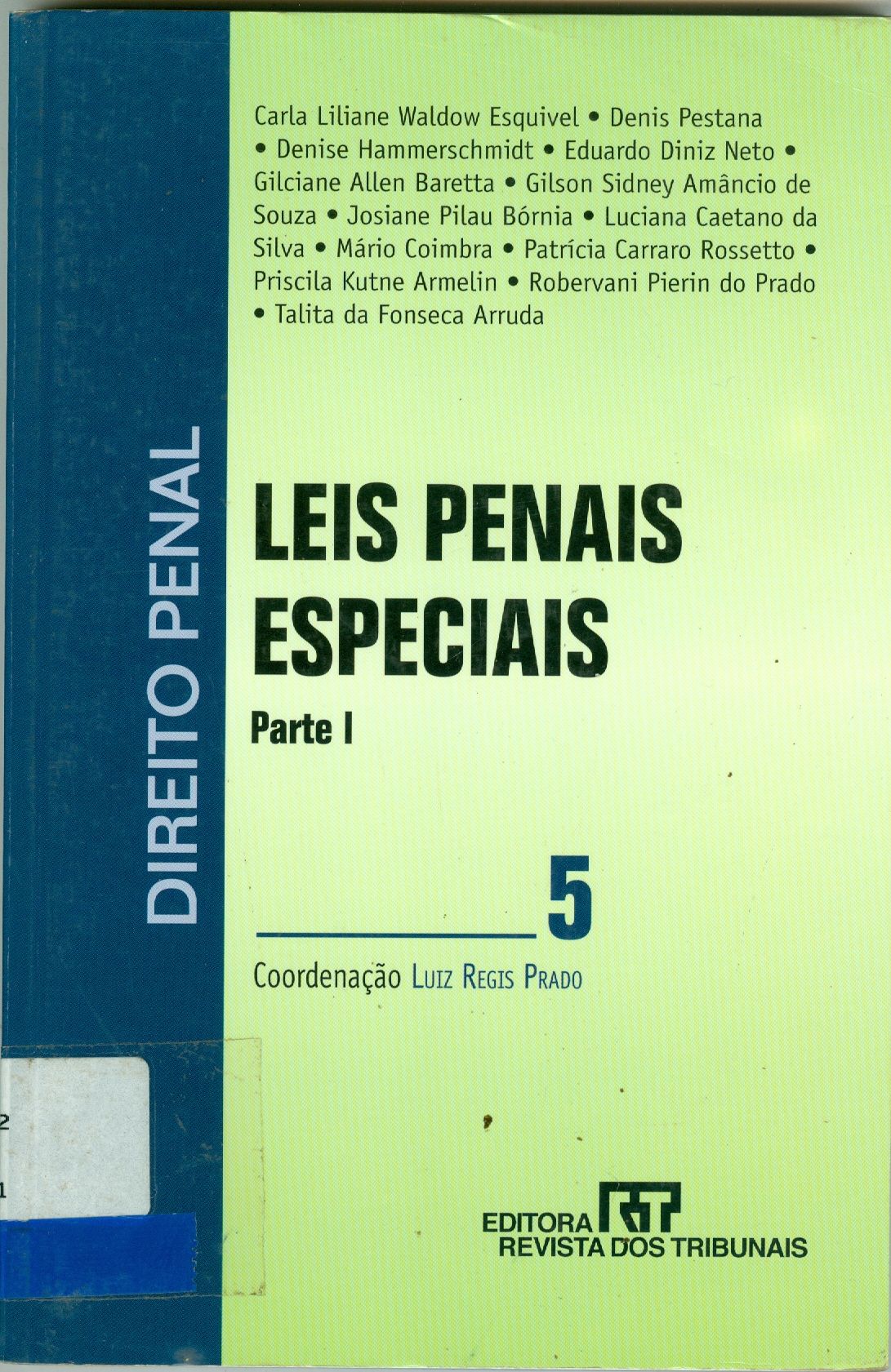 LEIS PENAIS ESPECIAIS - PARTE I