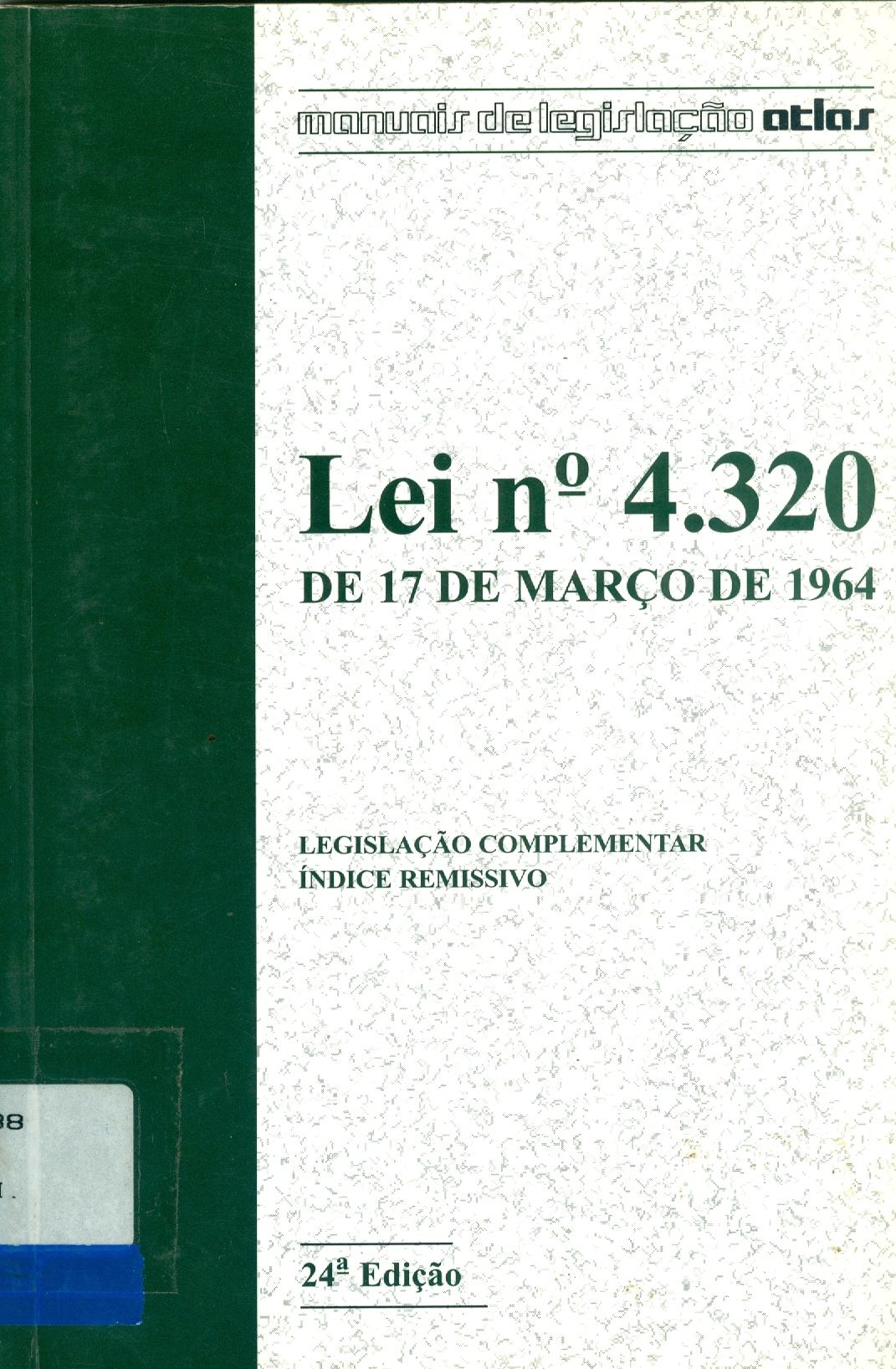 LEI N. 4.320 DE 17 DE MARÇO DE 1964