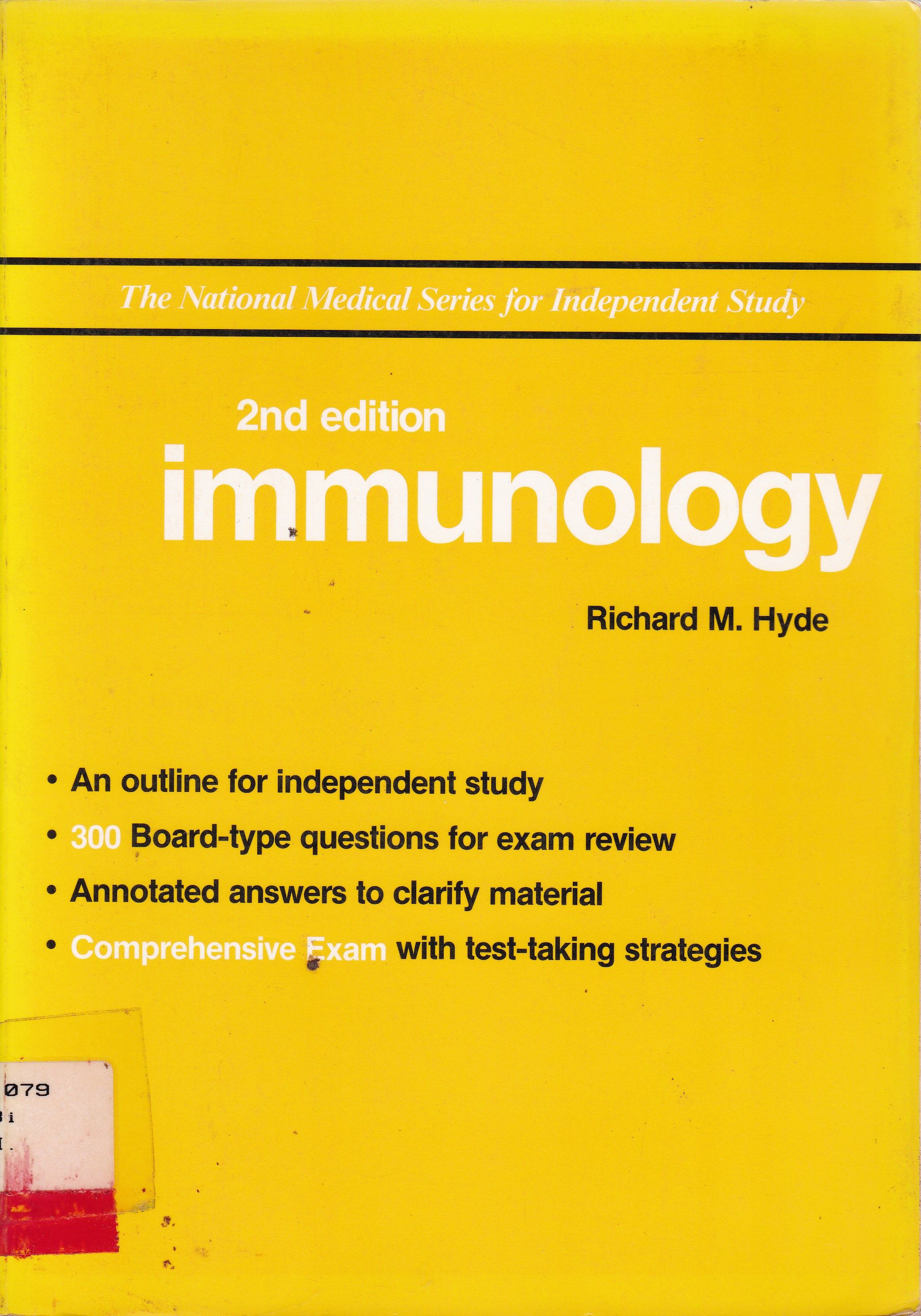 IMMUNOLOGY