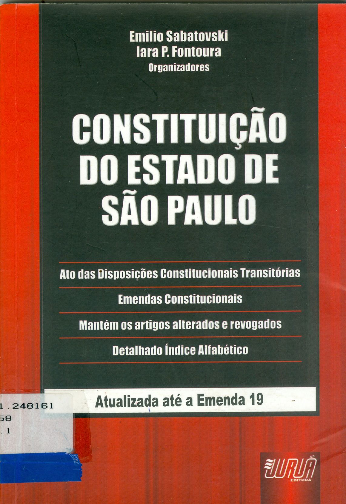 CONSTITUIÇÃO DO ESTADO DE SÃO PAULO