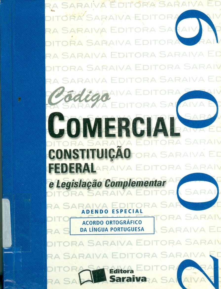 CÓDIGO COMERCIAL E CONSTITUIÇÃO FEDERAL