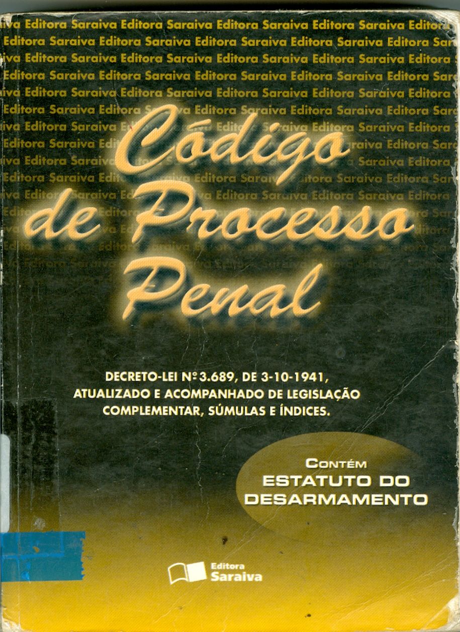 CÓDIGO DE PROCESSO PENAL 