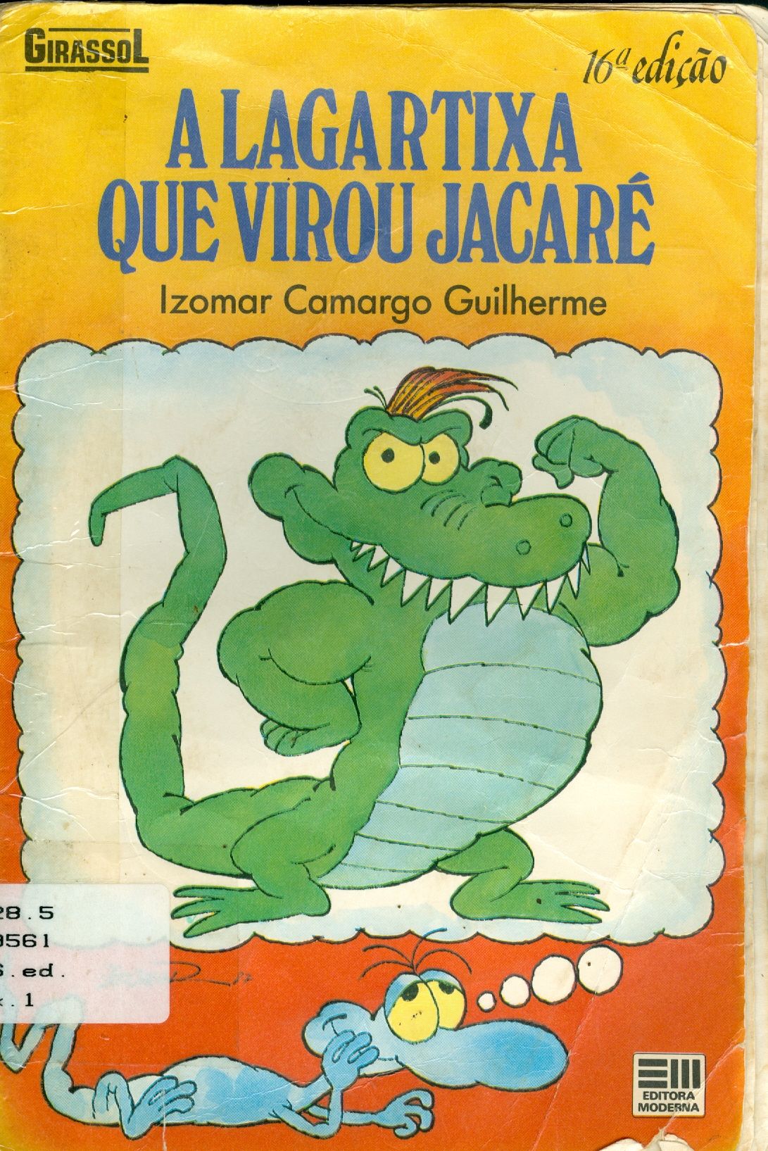 A LAGARTIXA QUE VIROU JACARÉ 