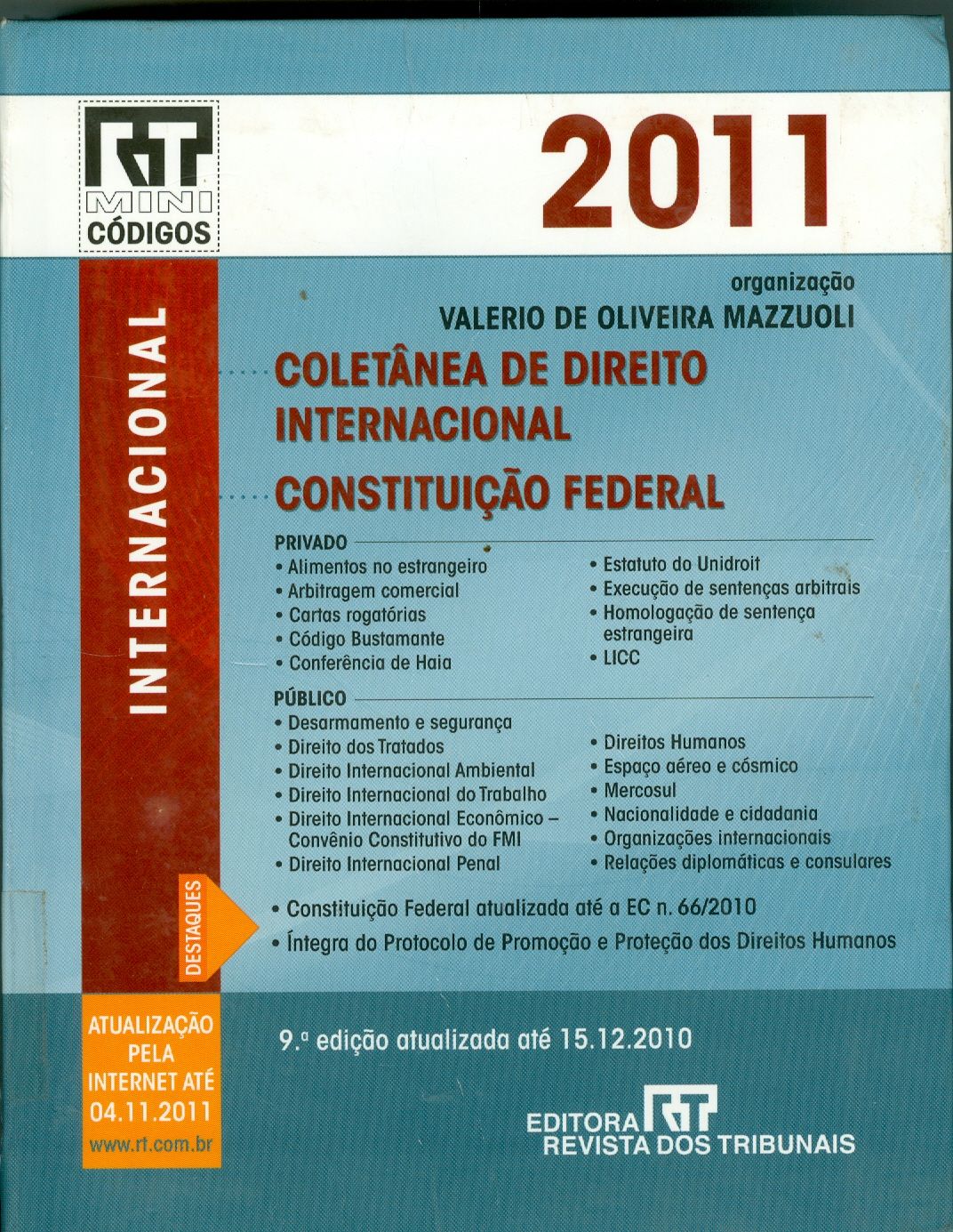 COLETÂNEA DE DIREITO INTERNACIONAL: CONSTITUIÇÃO FEDERAL