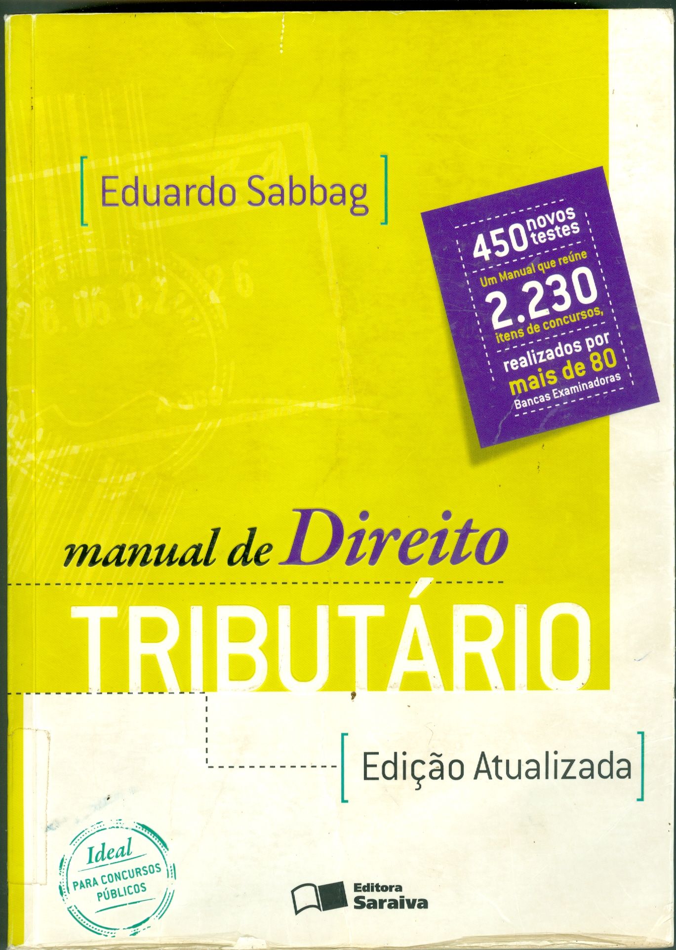 MANUAL DE DIREITO TRIBUTÁRIO