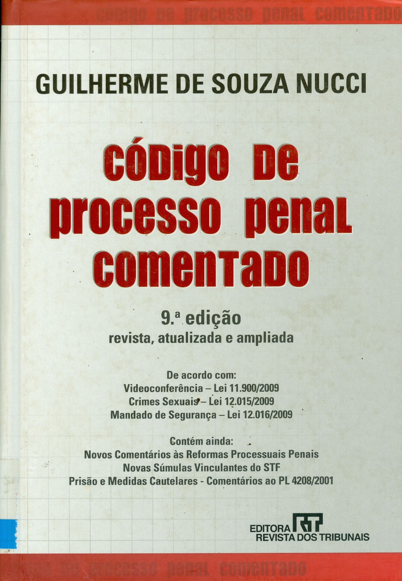 CÓDIGO DE PROCESSO PENAL COMENTADO 