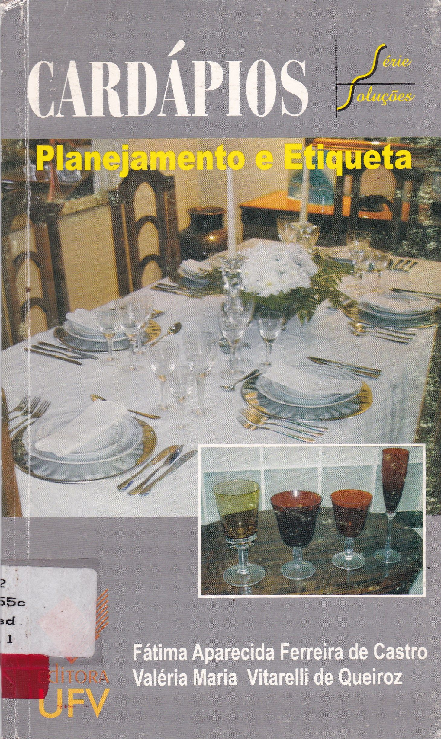 CARDÁPIOS: PLANEJAMENTO E ETIQUETA