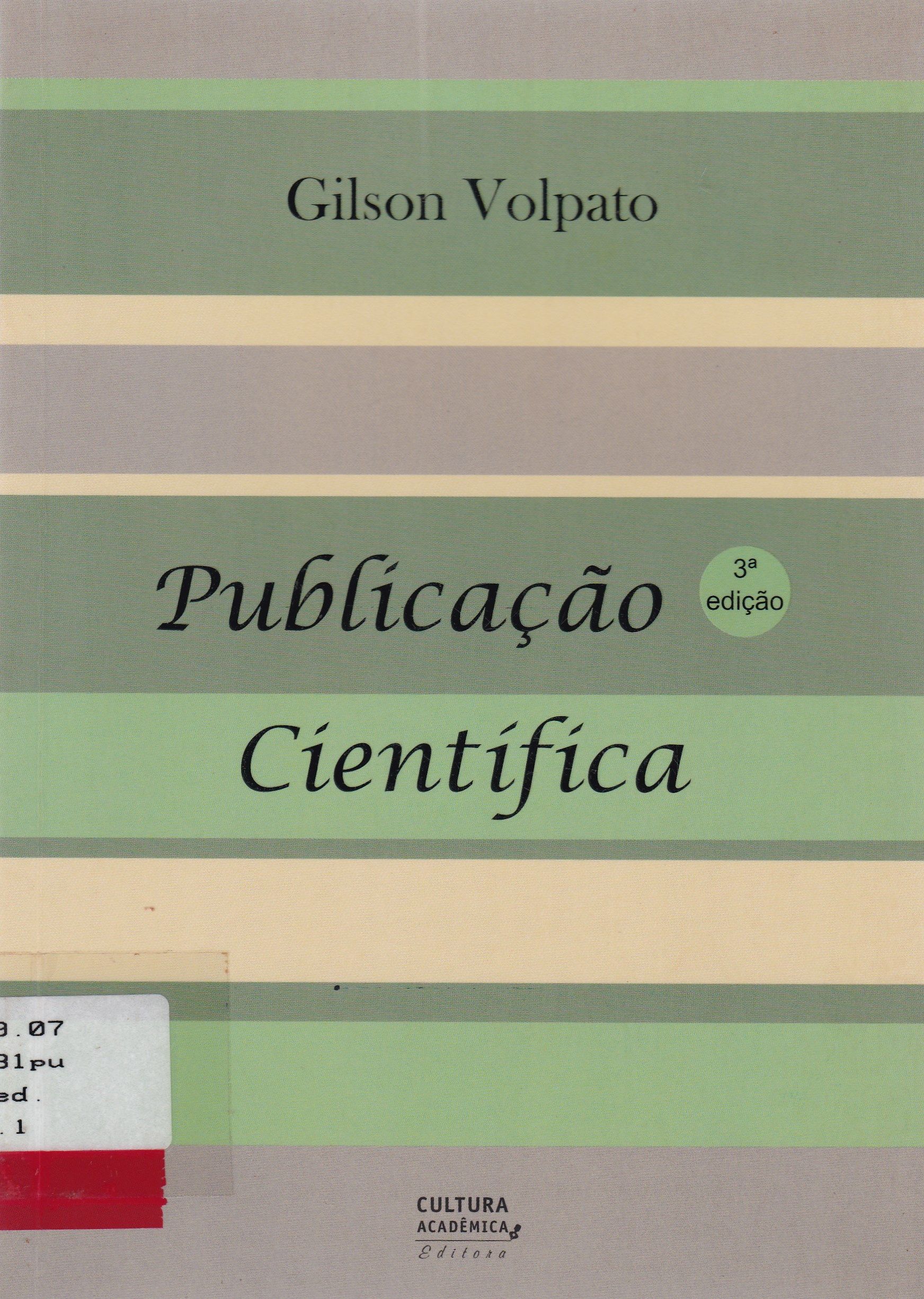 PUBLICAÇÃO CIENTÍFICA