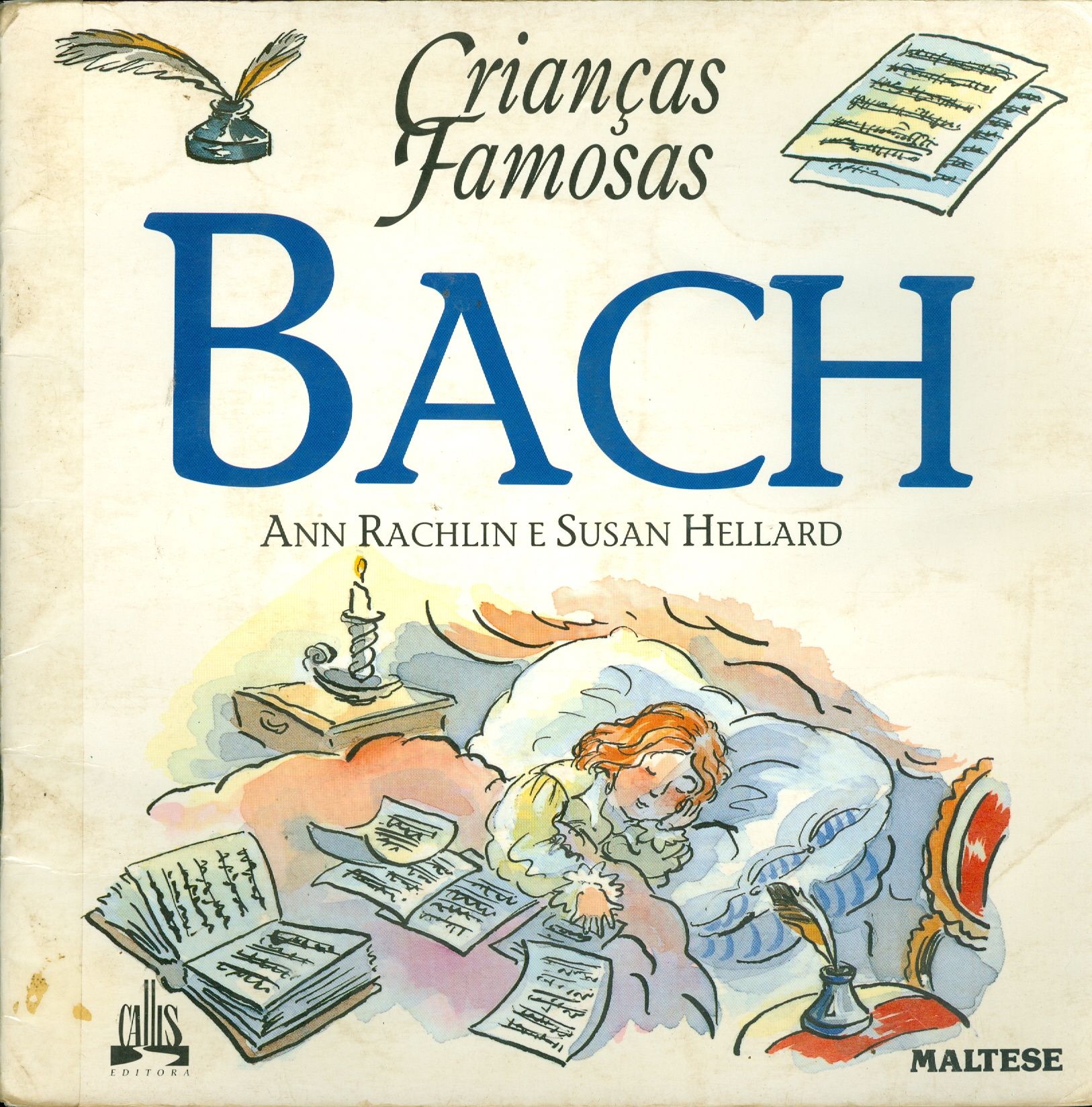 CRIANÇAS FAMOSAS BACH - COLEÇÃO