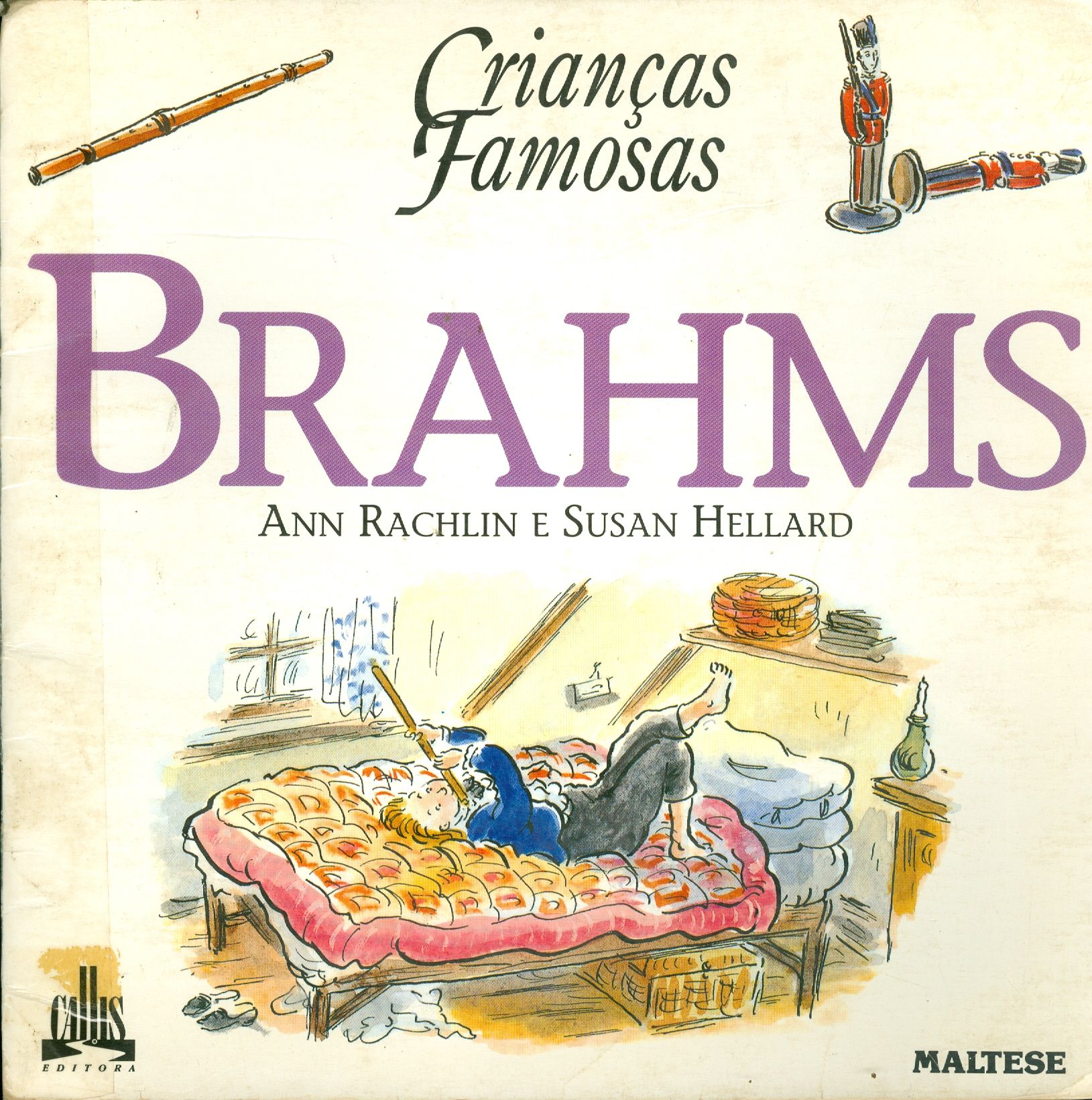 CRIANÇAS FAMOSAS BRAHMS - COLEÇÃO