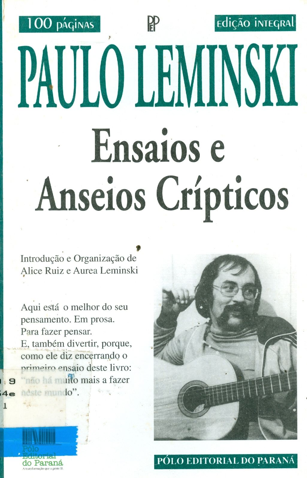 ENSAIOS E ANSEIOS CRÍPTICOS