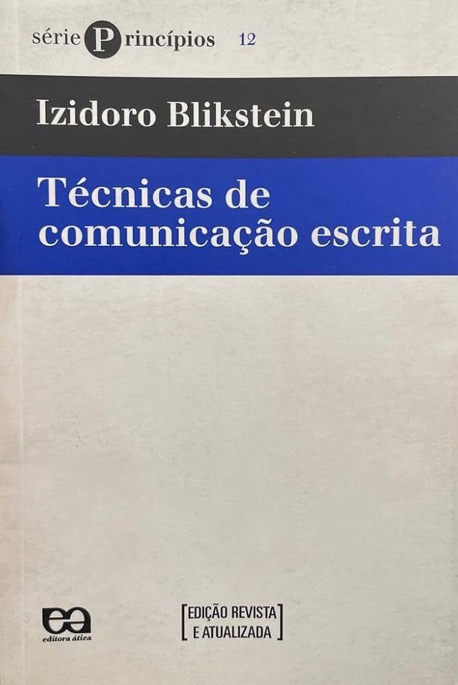 TÉCNICAS DE COMUNICAÇÃO ESCRITA