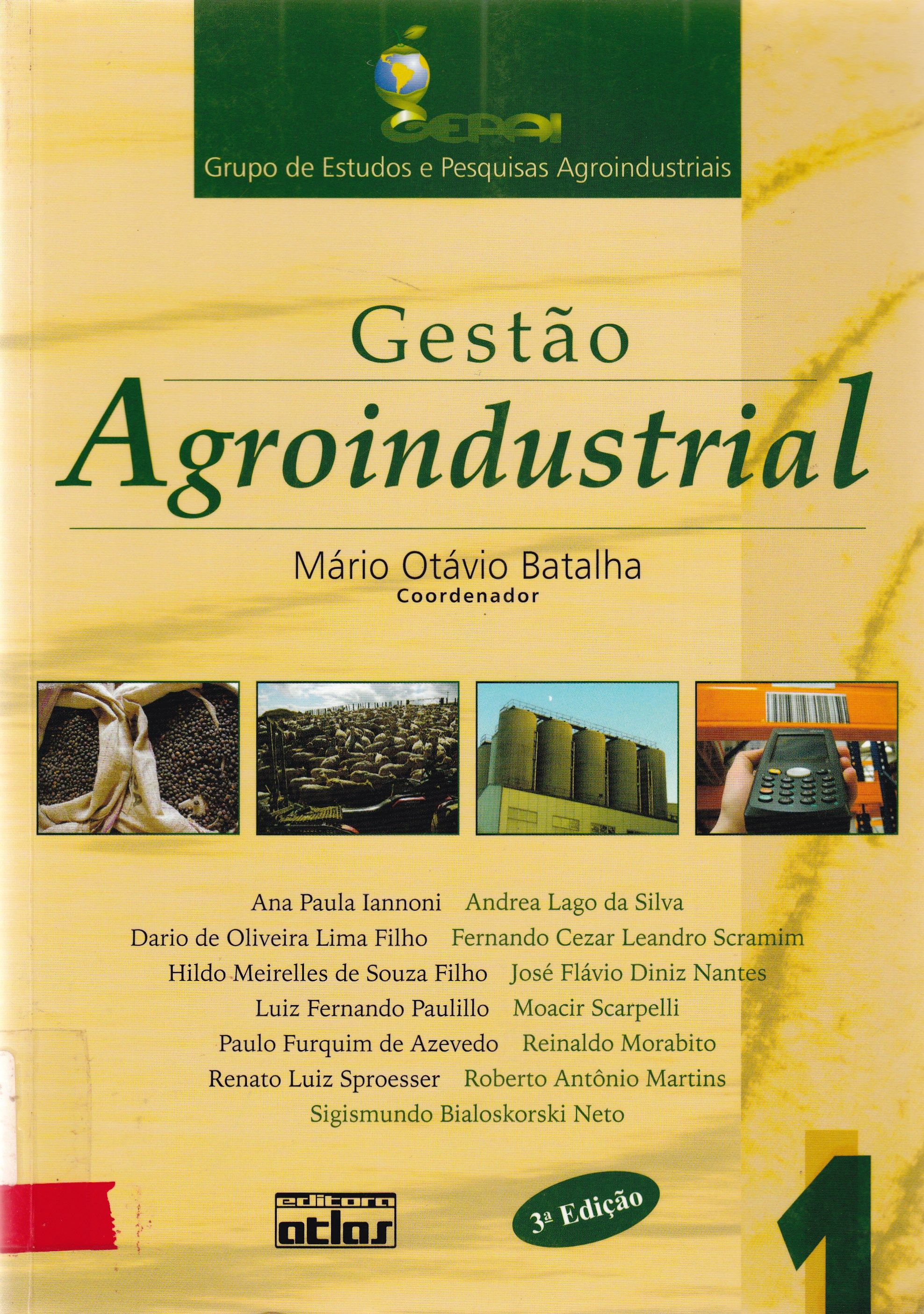 GESTÃO AGROINDUSTRIAL - V. 1 