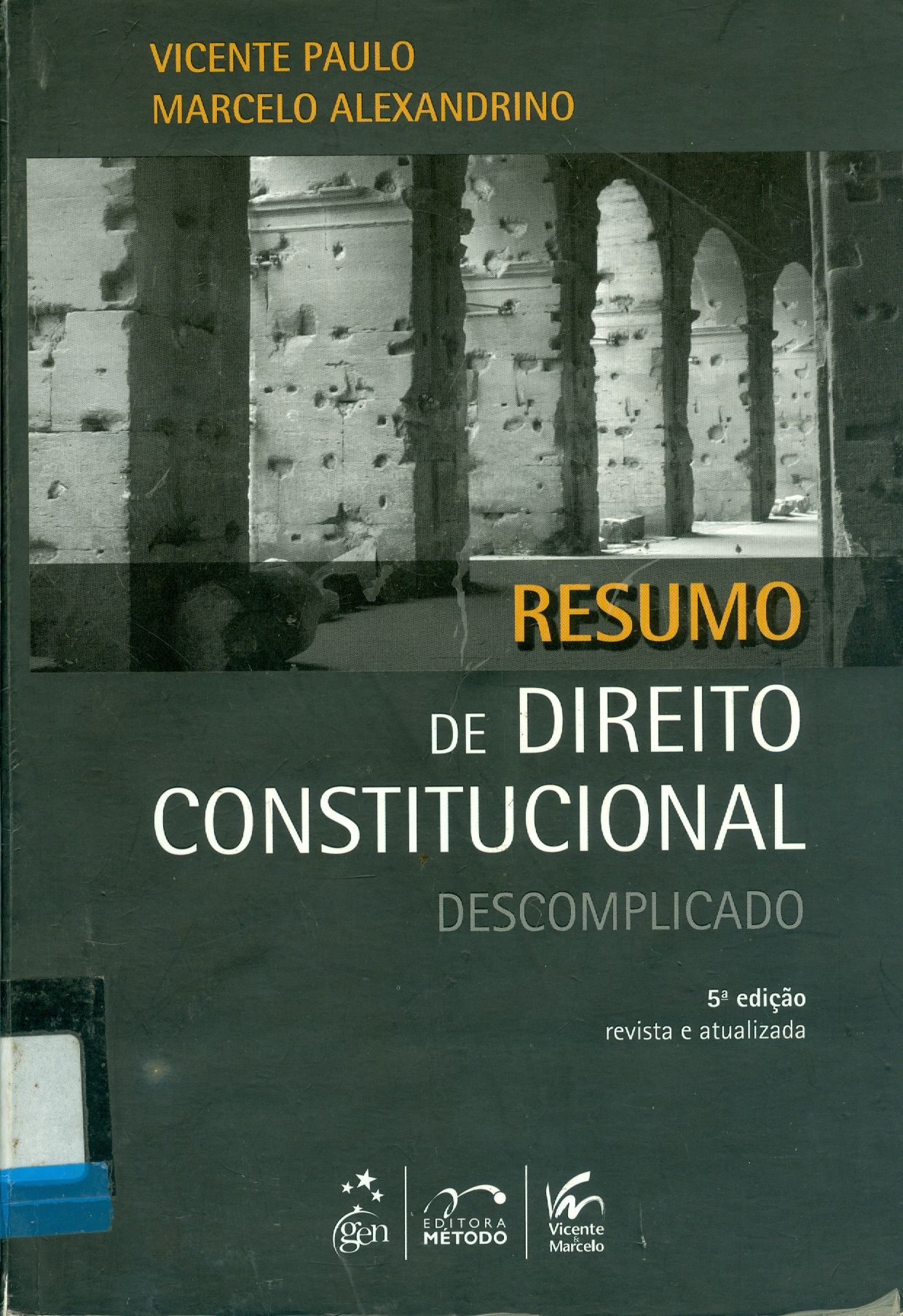 RESUMO DE DIREITO CONSTITUCIONAL DESCOMPLICADO