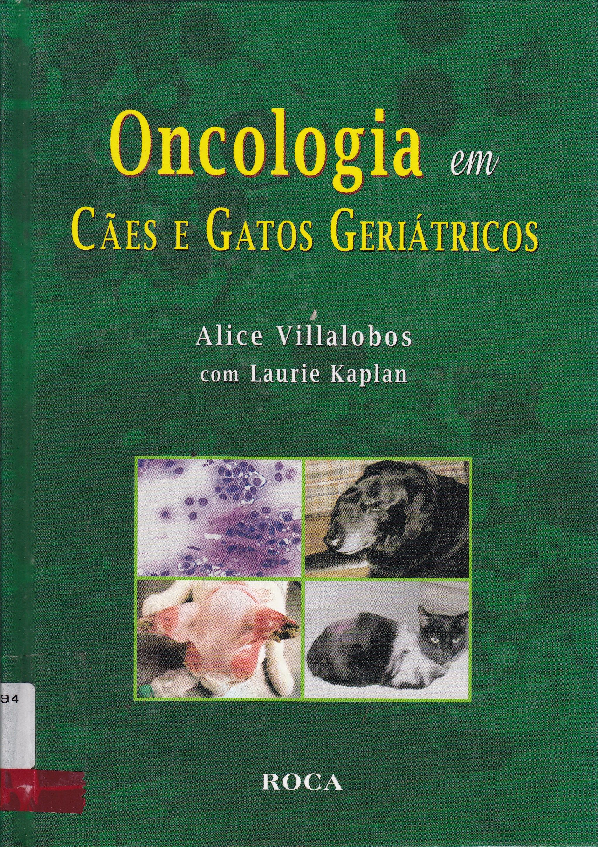 ONCOLOGIA EM CÃES E GATOS GERIÁTRICOS : HONRANDO O VÍNCULO HOMEM - ANIMAL
