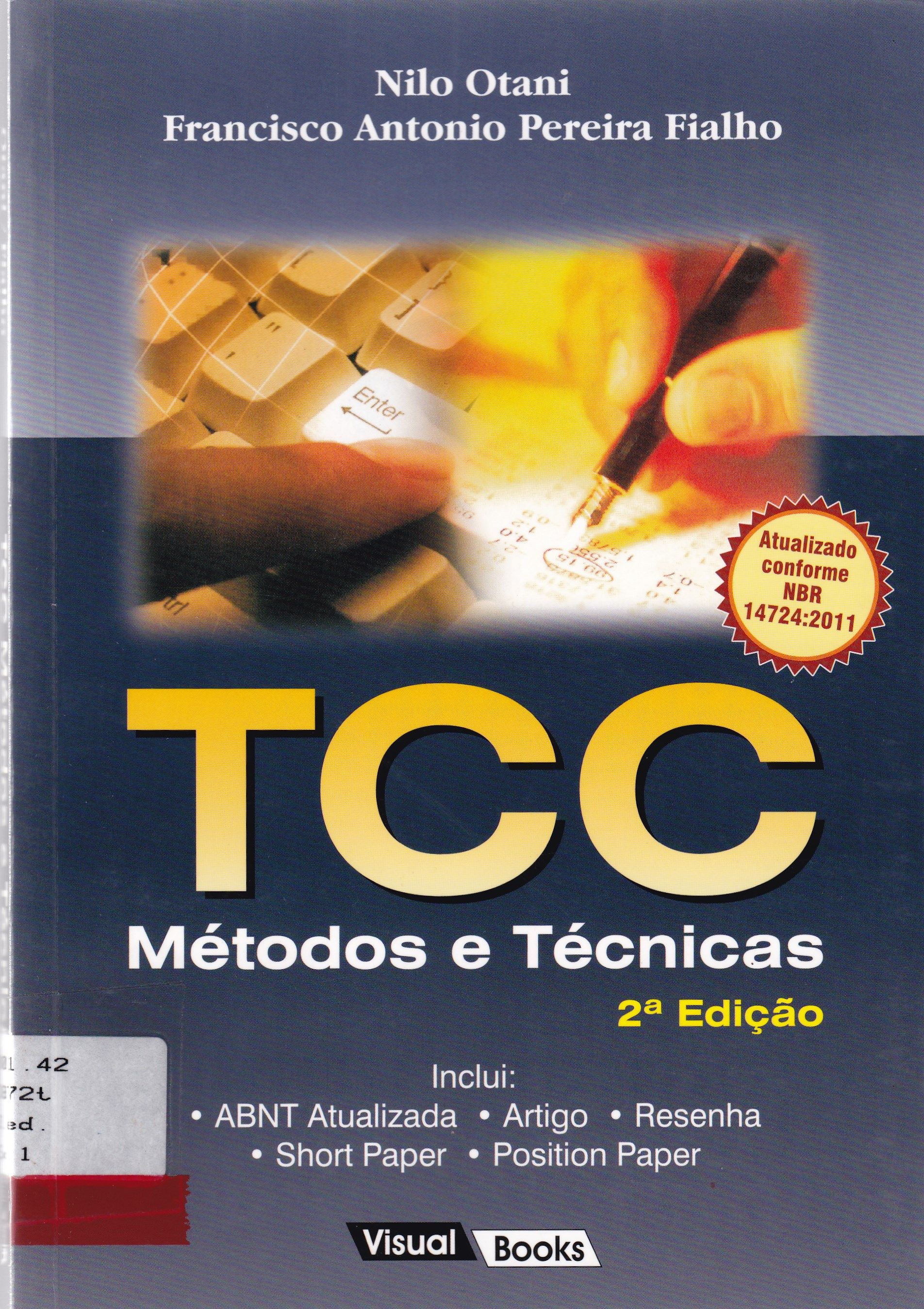 TCC : MÉTODOS E TÉCNICAS