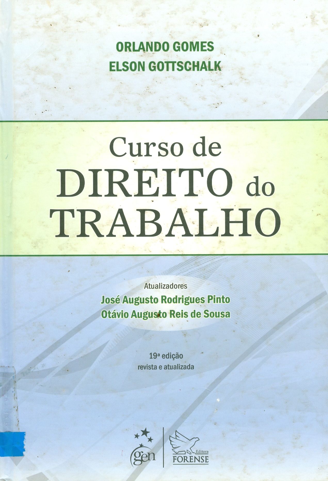 CURSO DE DIREITO DO TRABALHO 