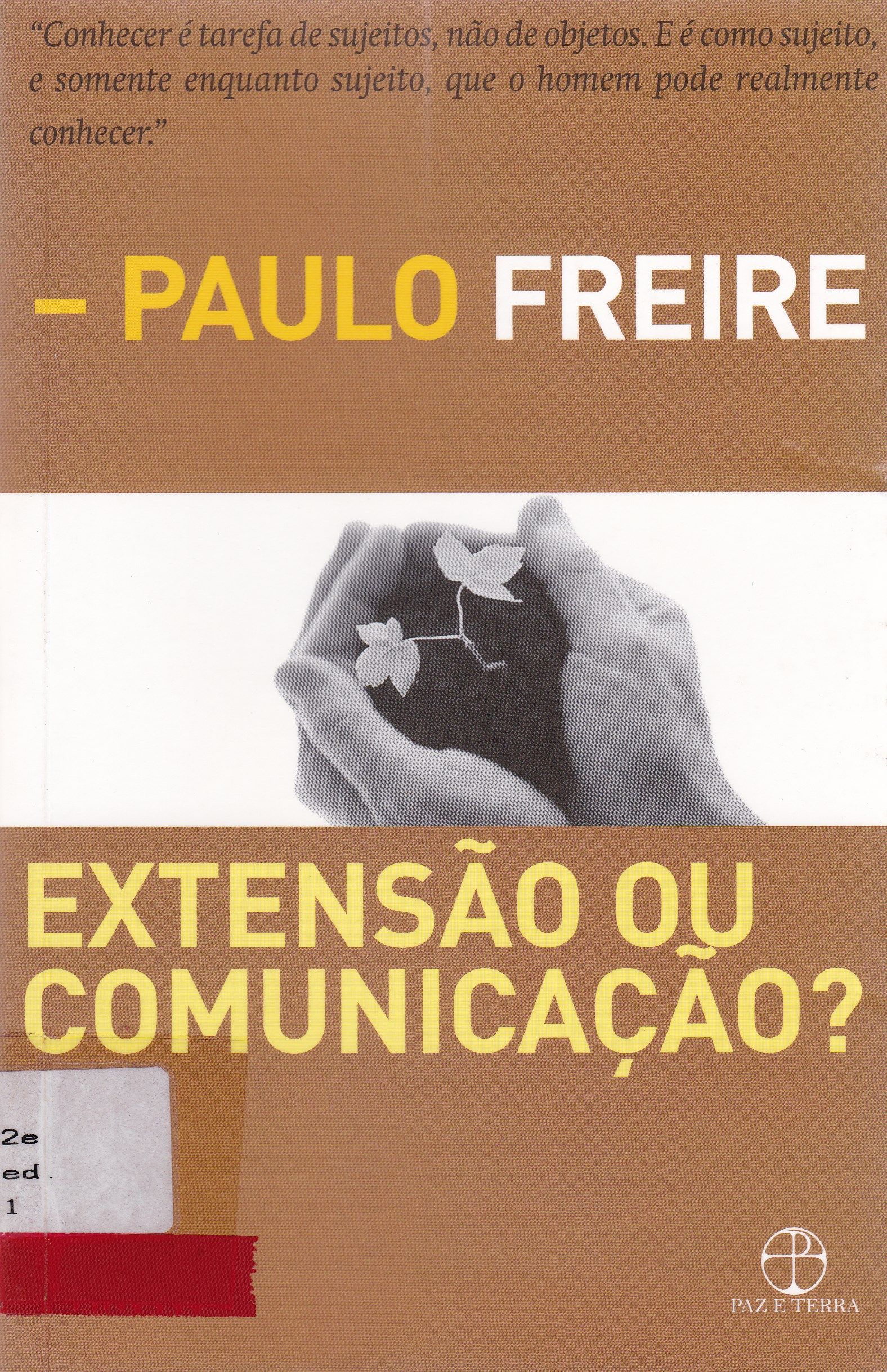 EXTENSÃO OU COMUNICAÇÃO?