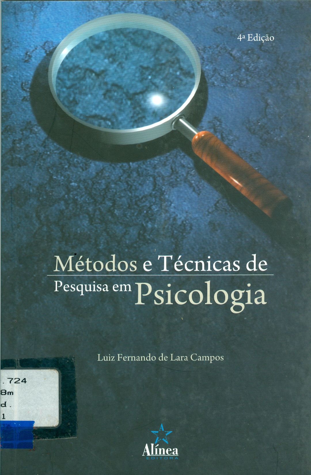 MÉTODOS E TÉCNICAS DE PESQUISA EM PSICOLOGIA