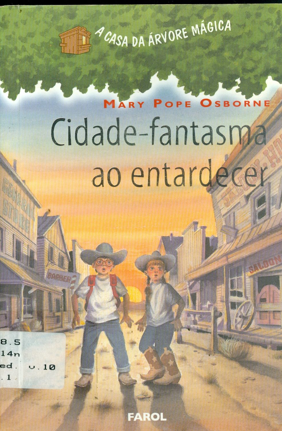 CIDADE FANTASMA AO ENTARDECER