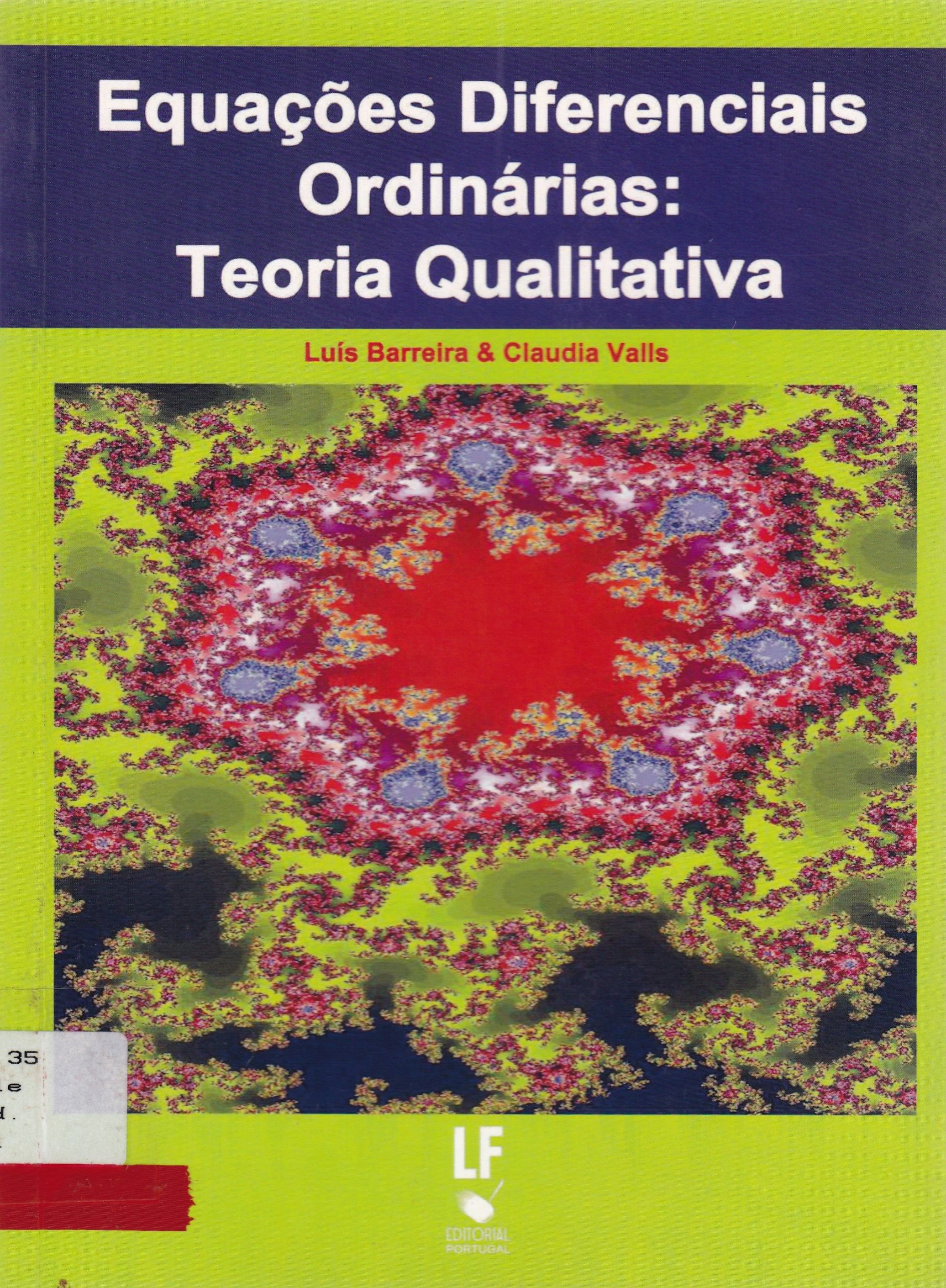 EQUAÇÕES DIFERENCIAIS ORDINÁRIAS: TEORIA QUALITATIVA