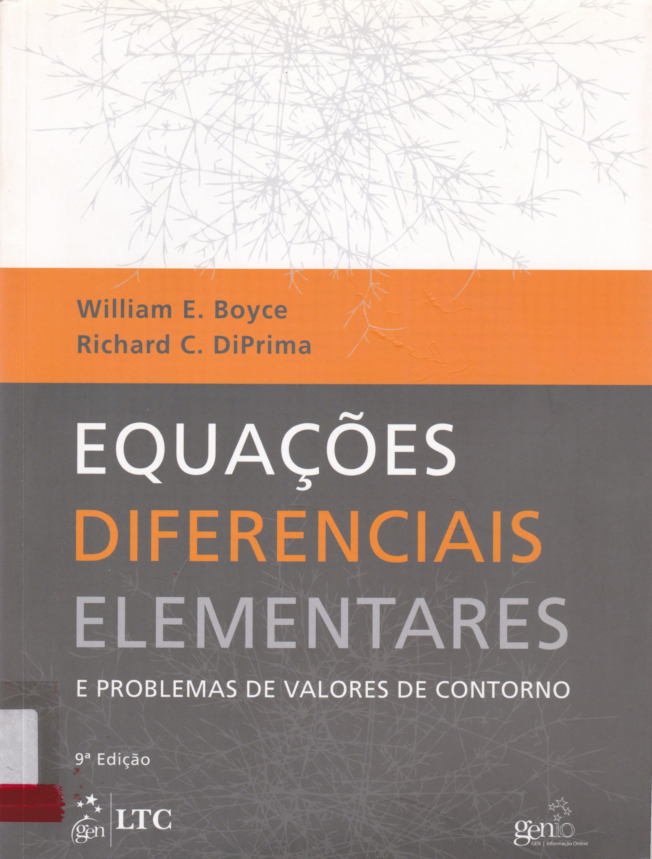 EQUAÇÕES DIFERENCIAIS ELEMENTARES E PROBLEMAS DE VALORES DE CONTORNO