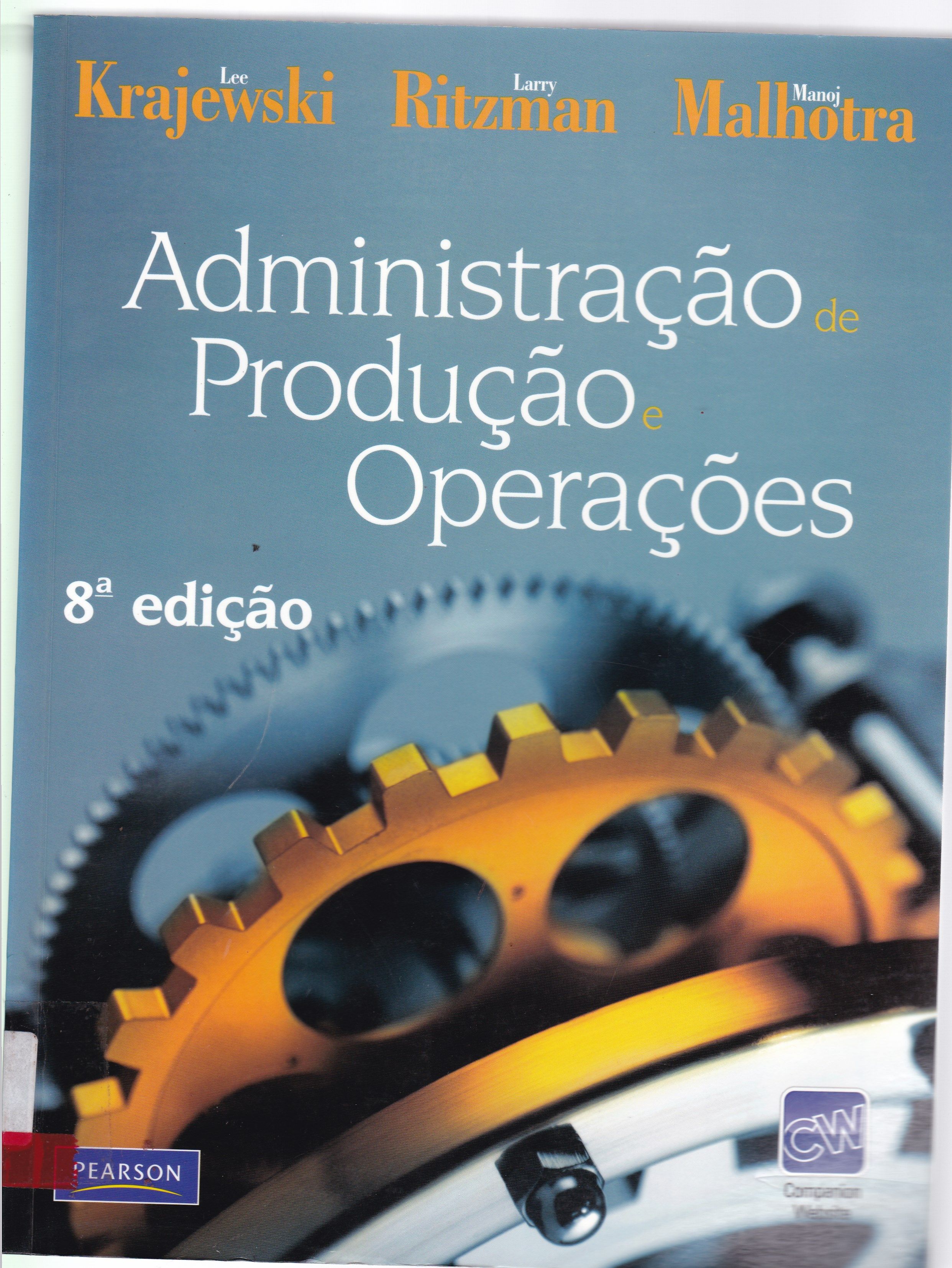 ADMINISTRAÇÃO DE PRODUÇÃO E OPERAÇÕES
